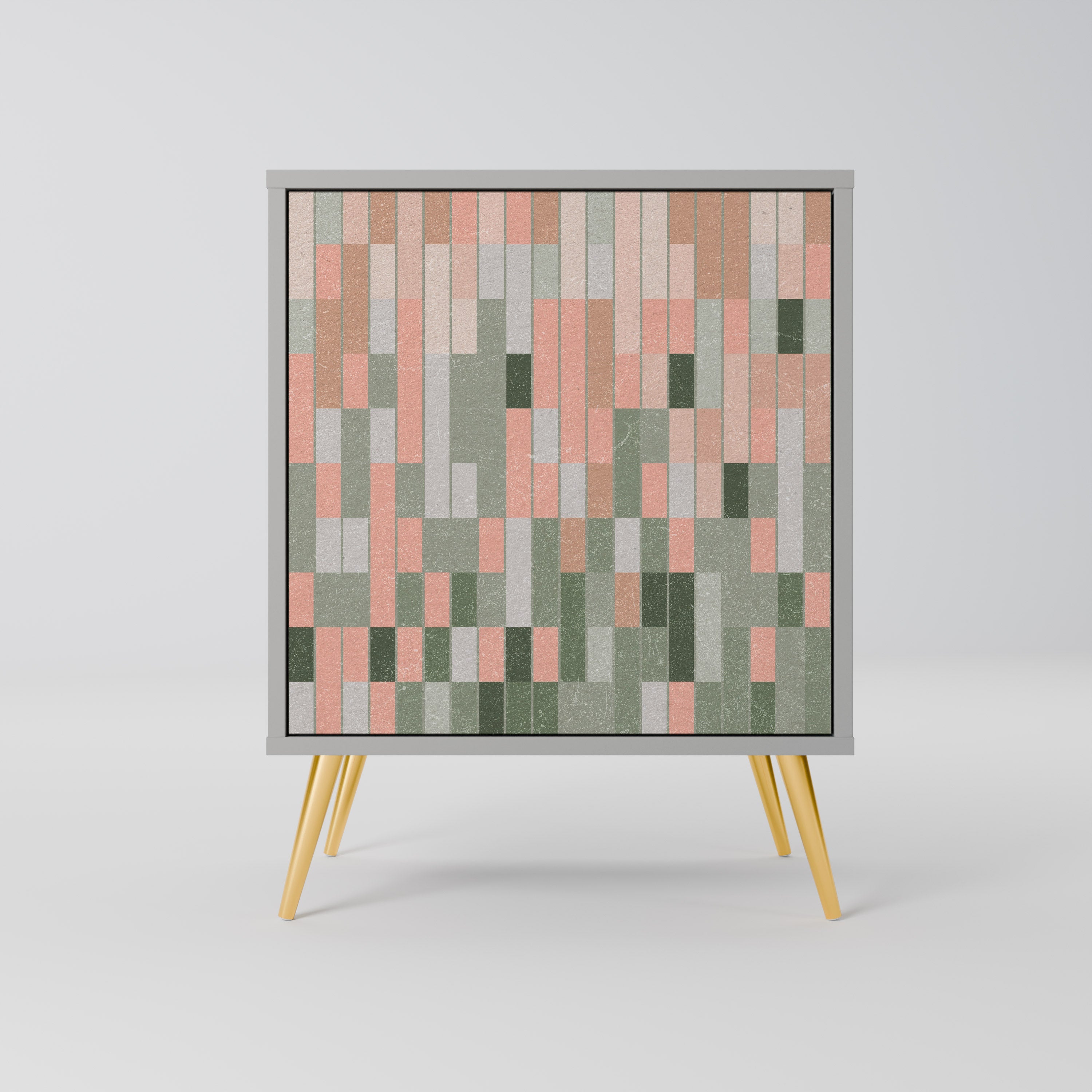 BUILDING THE FUTURE Komoda 1-drzwiowa korpus Szary