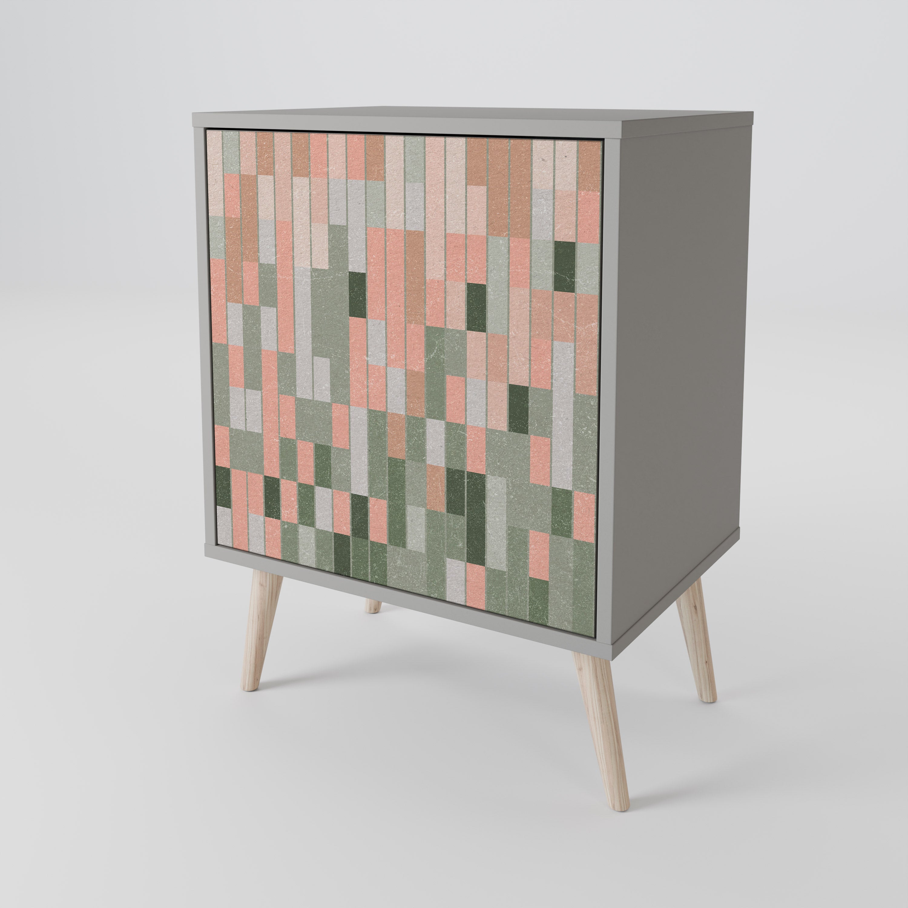 BUILDING THE FUTURE Komoda 1-drzwiowa korpus Szary