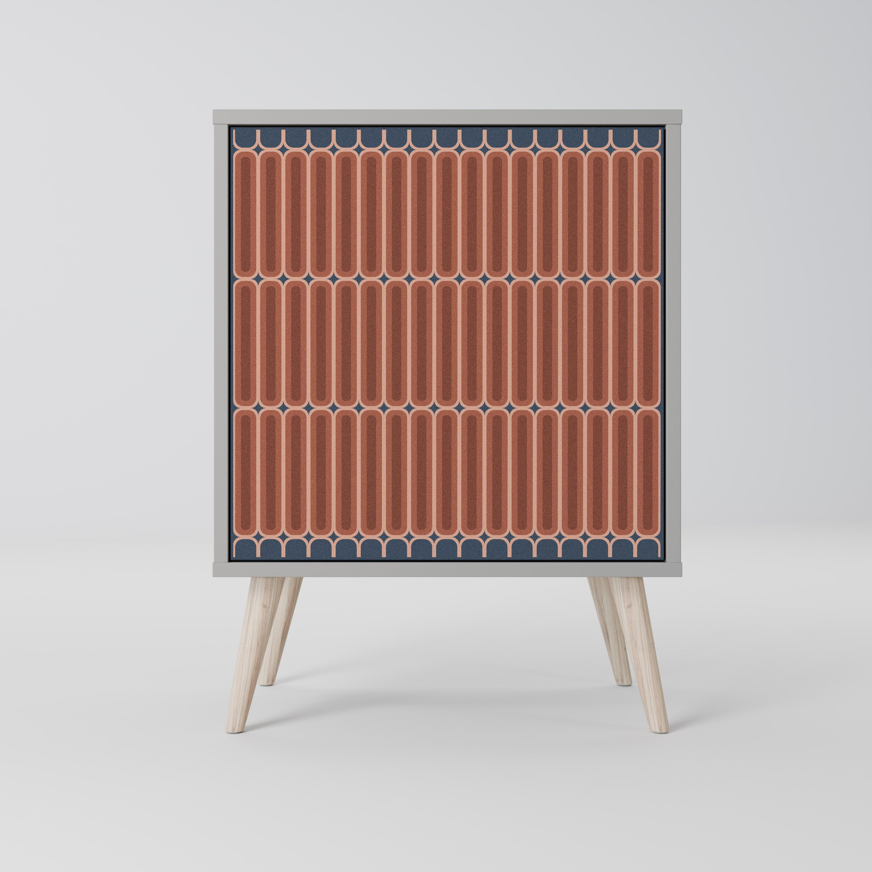 HYPNOTIC GATE Komoda 1-drzwiowa korpus Szary