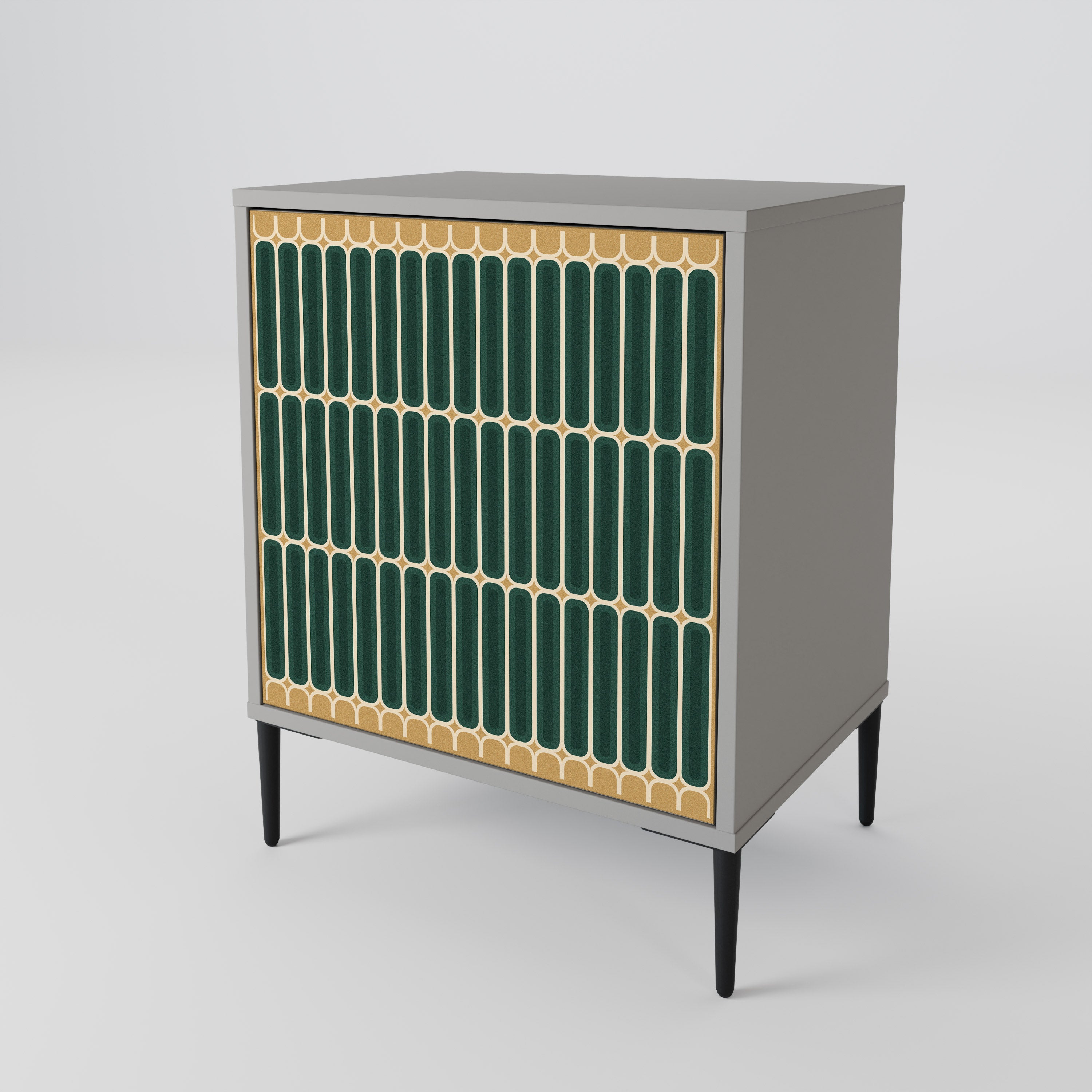 ILUSION GATE Komoda 1-drzwiowa korpus Szary