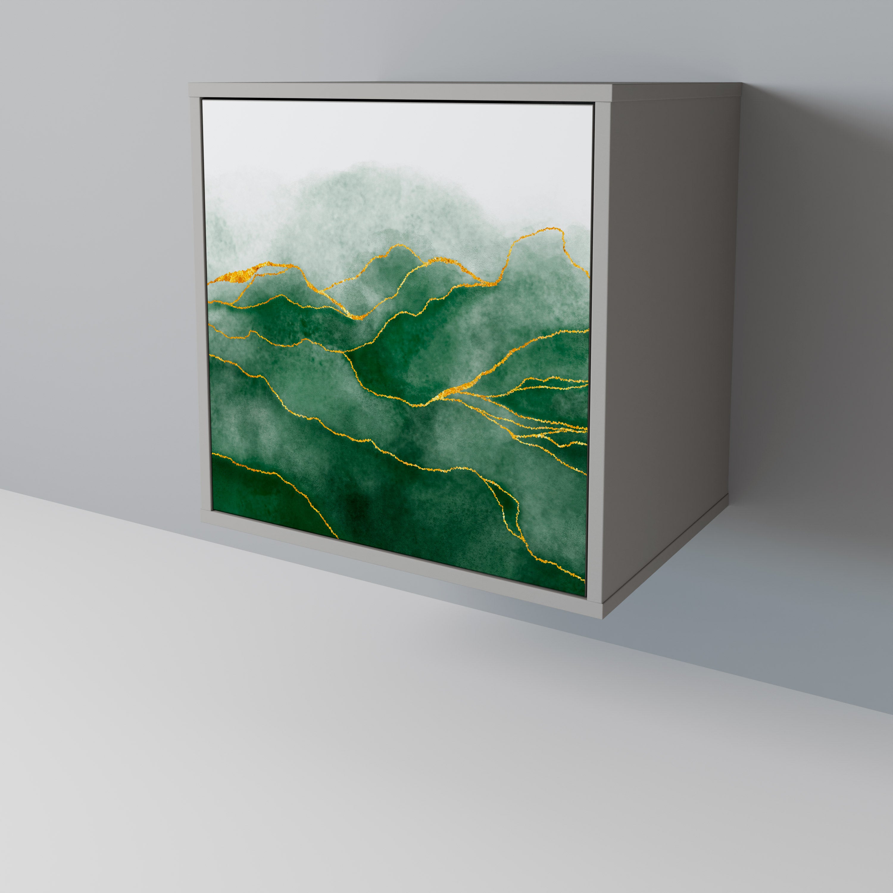 EXPENSIVE NATURE Komoda 1-drzwiowa korpus Szary