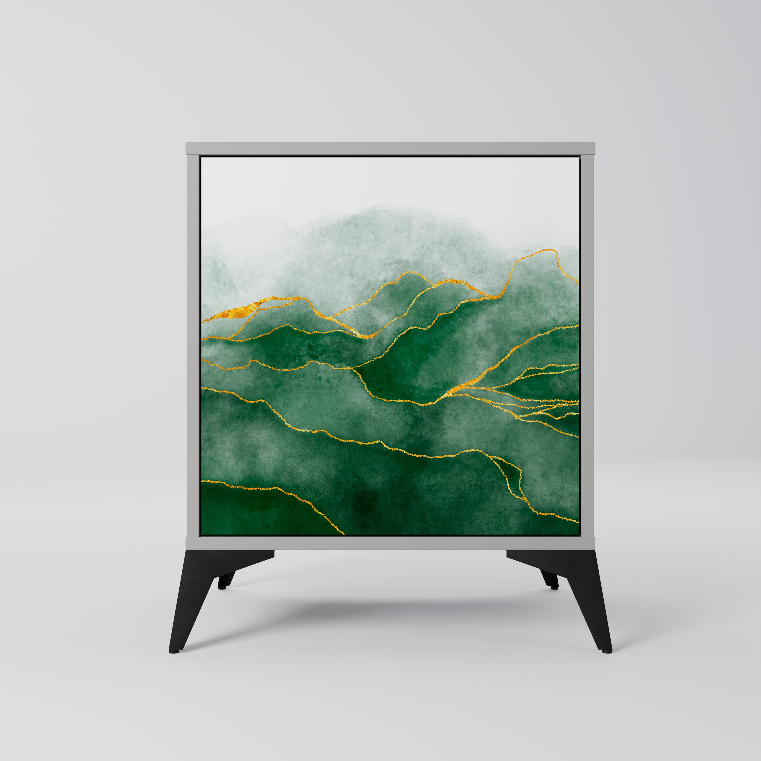 EXPENSIVE NATURE Komoda 1-drzwiowa korpus Szary