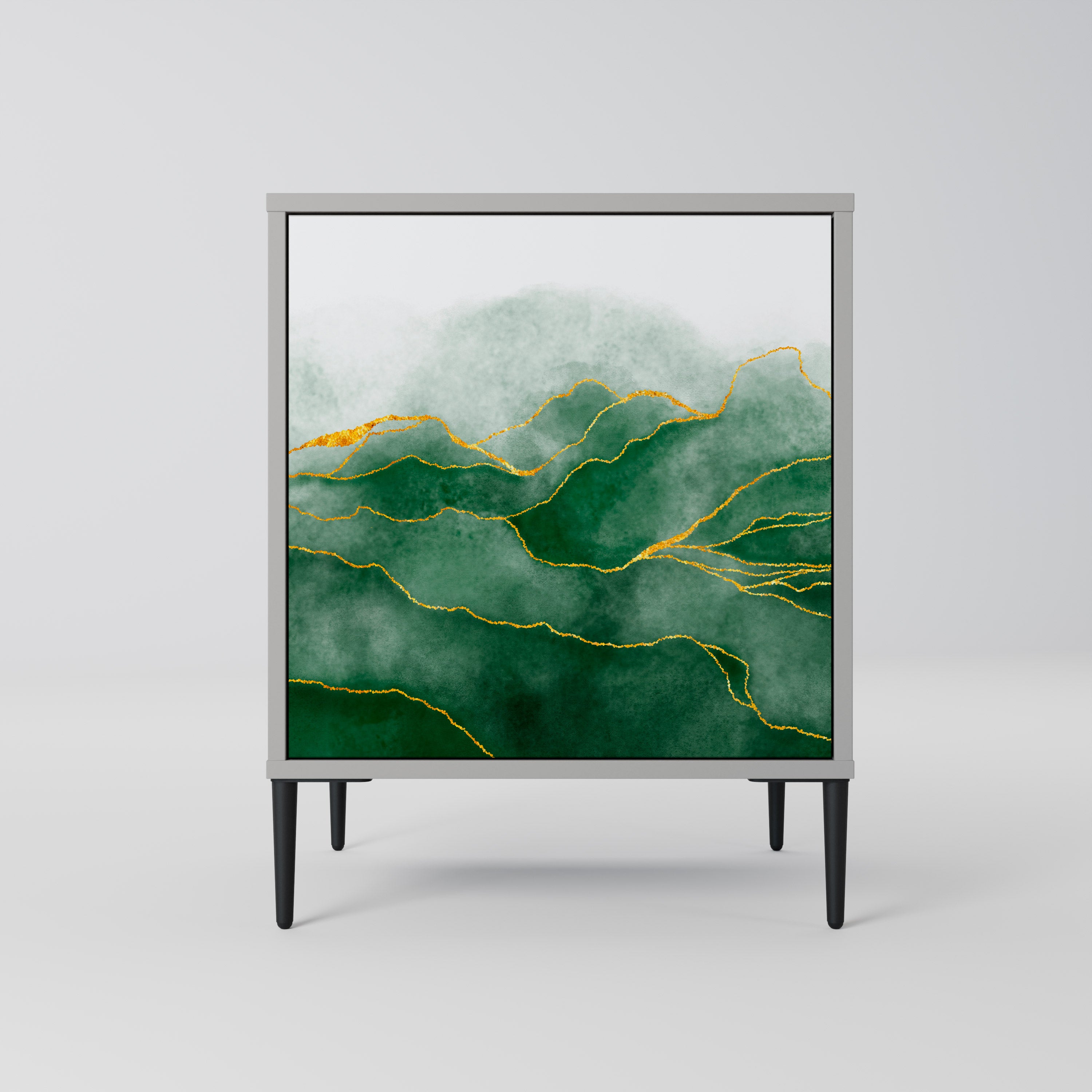 EXPENSIVE NATURE Komoda 1-drzwiowa korpus Szary