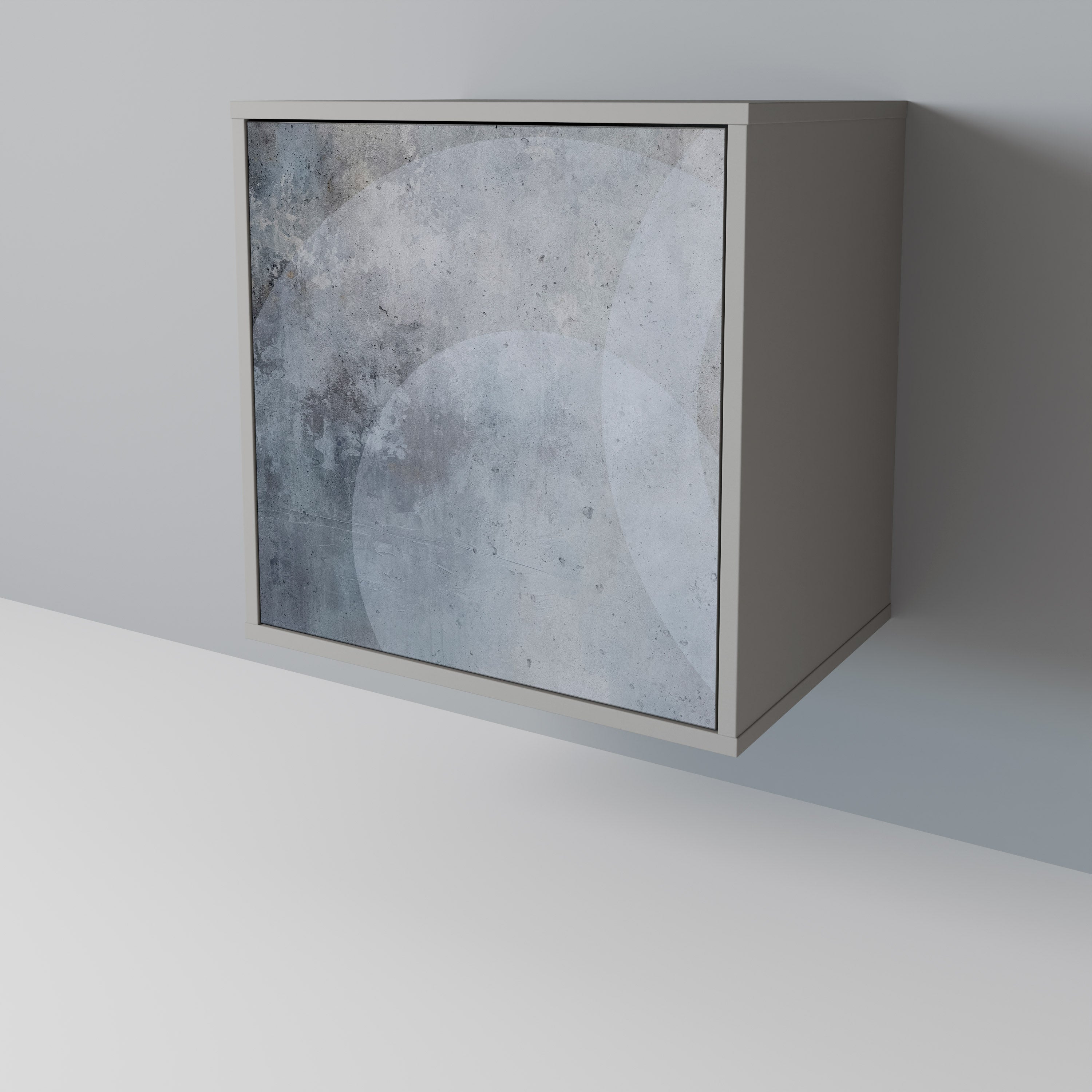 MUTED ARC Komoda 1-drzwiowa korpus Szary