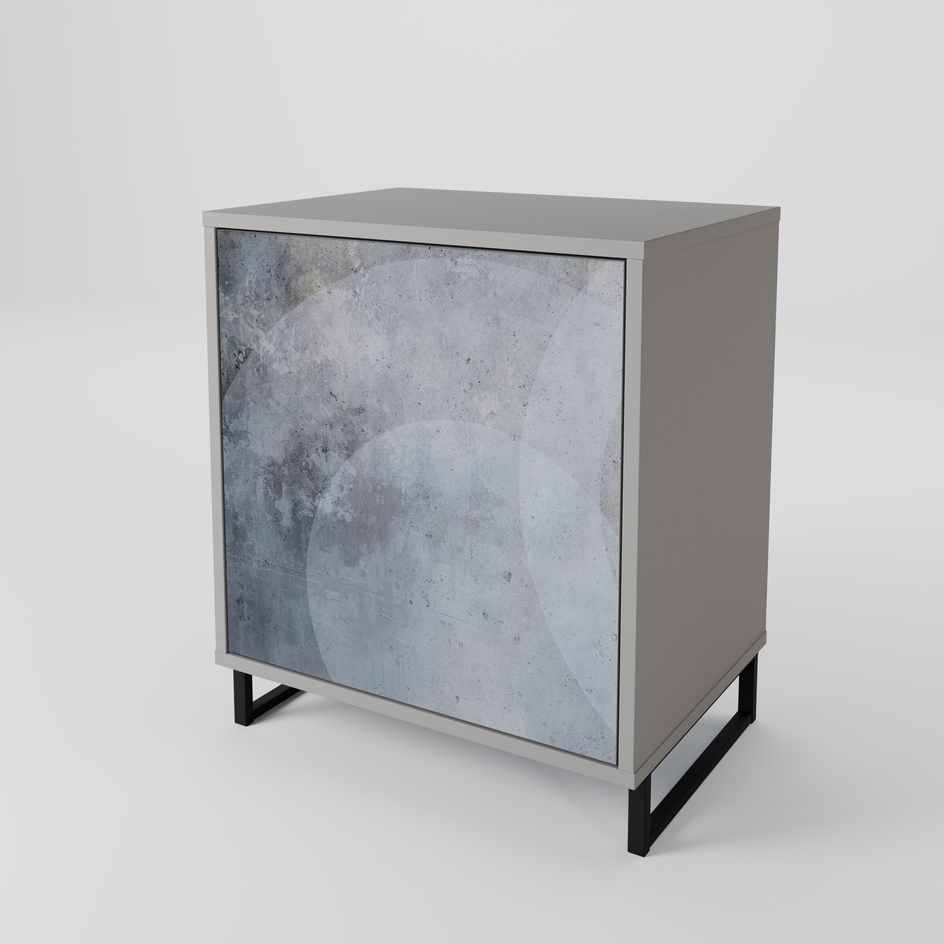 MUTED ARC Komoda 1-drzwiowa korpus Szary
