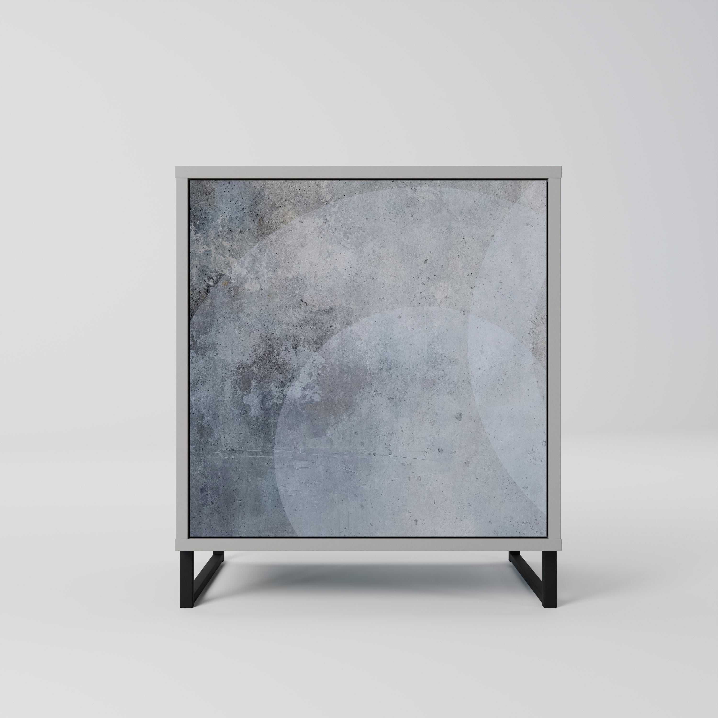 MUTED ARC Komoda 1-drzwiowa korpus Szary