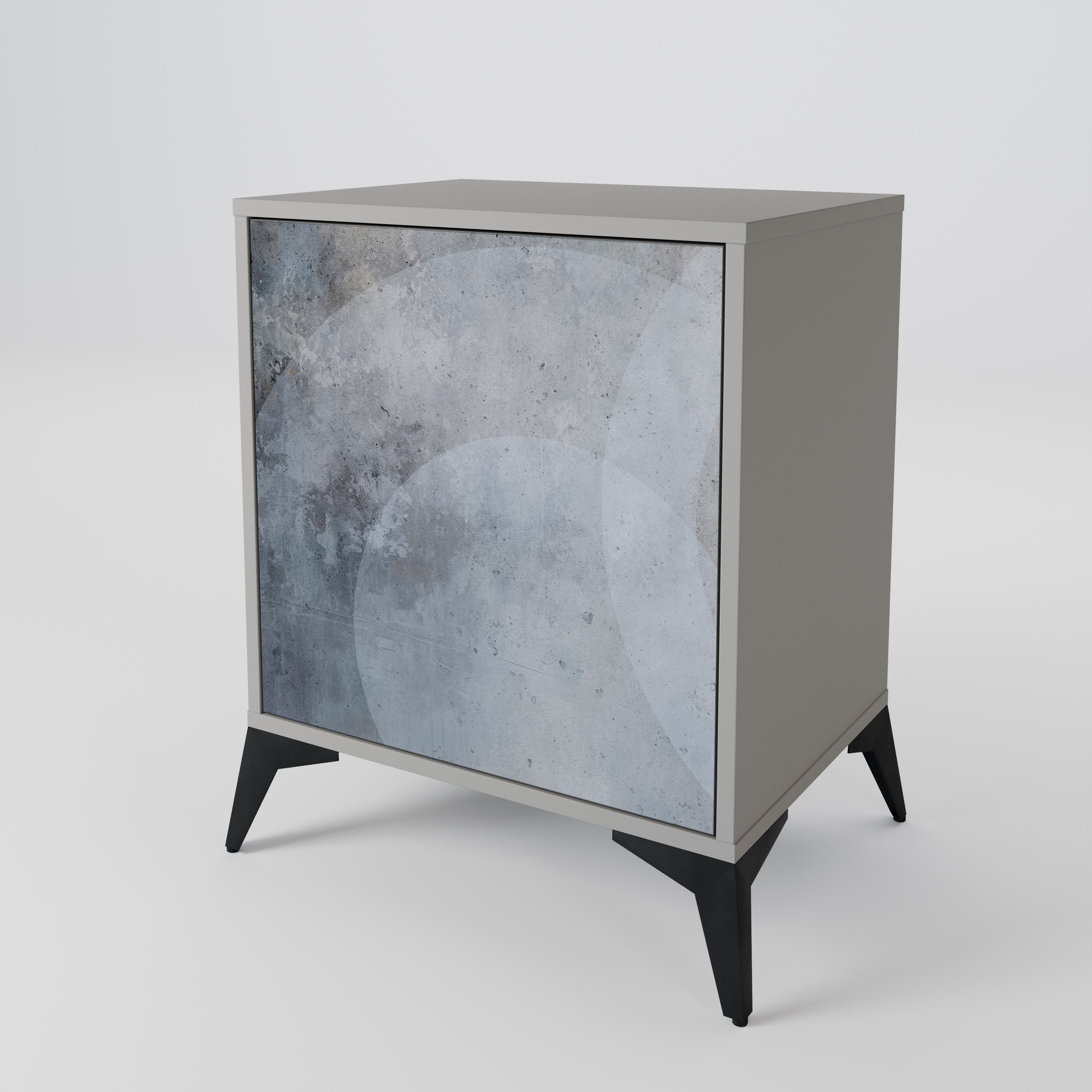 MUTED ARC Komoda 1-drzwiowa korpus Szary
