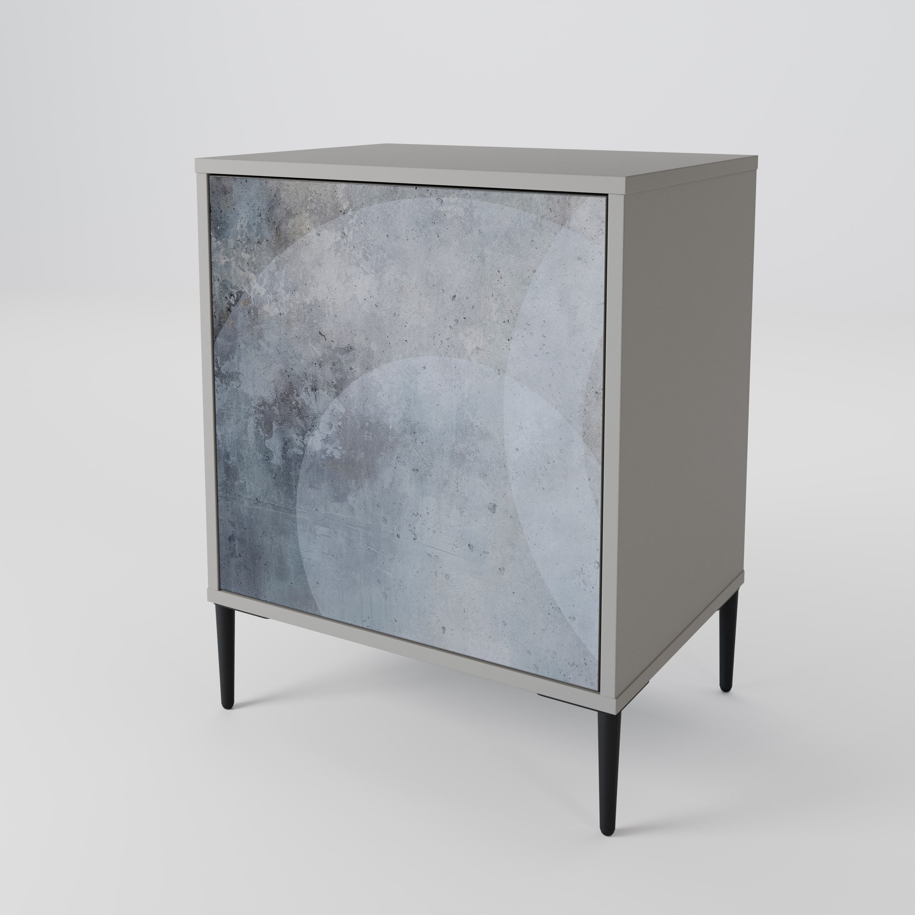 MUTED ARC Komoda 1-drzwiowa korpus Szary
