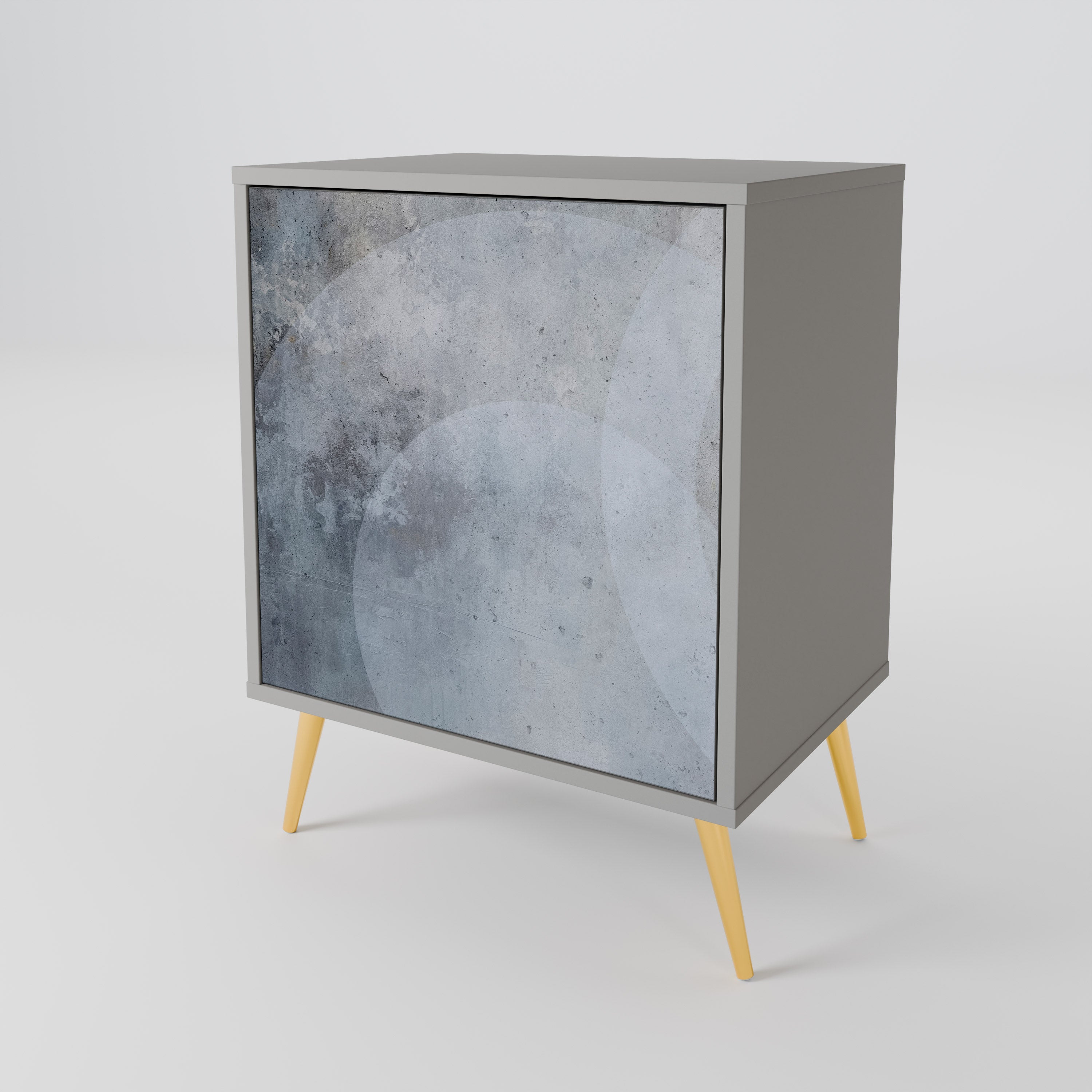 MUTED ARC Komoda 1-drzwiowa korpus Szary