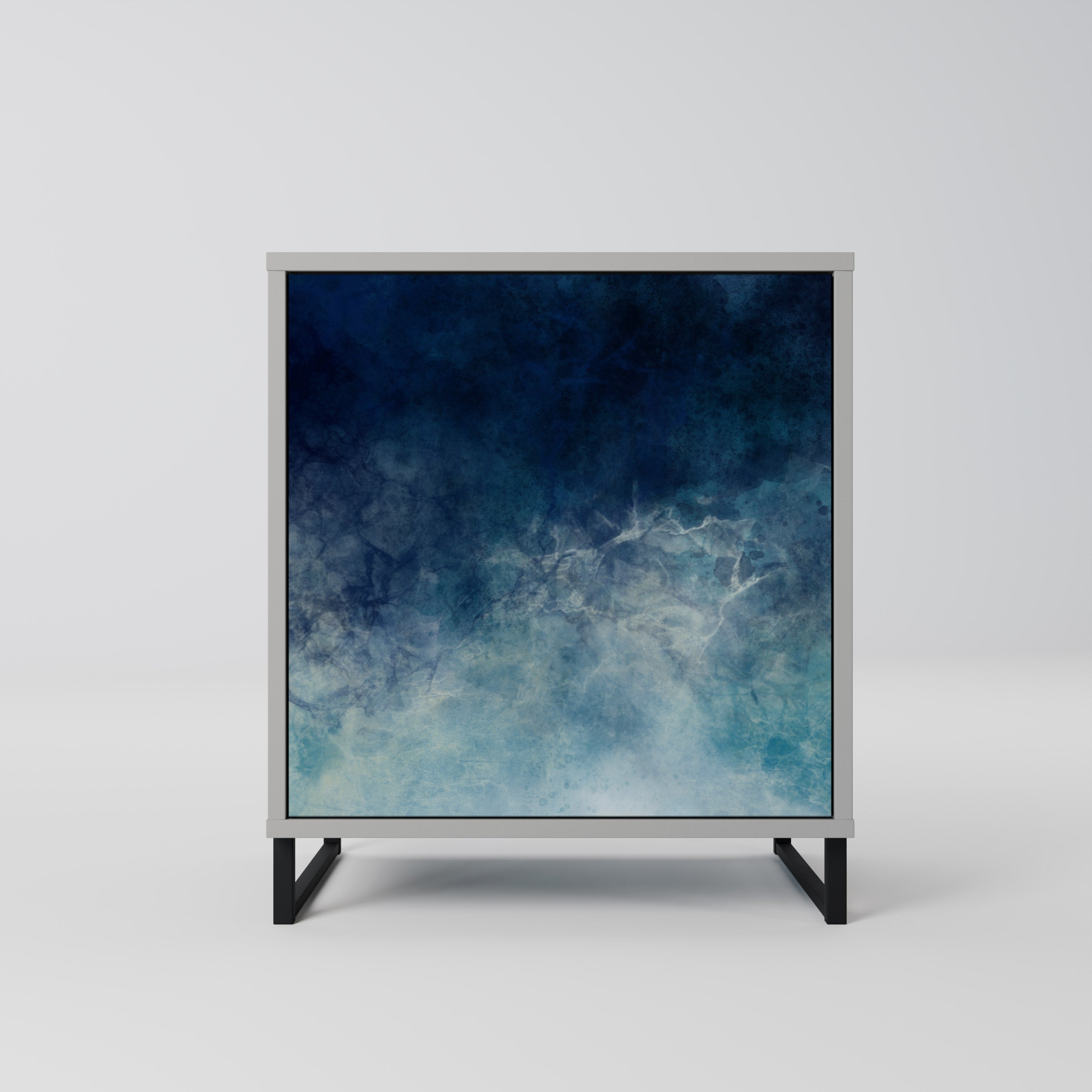 CELESTIAL FALL Komoda 1-drzwiowa korpus Szary
