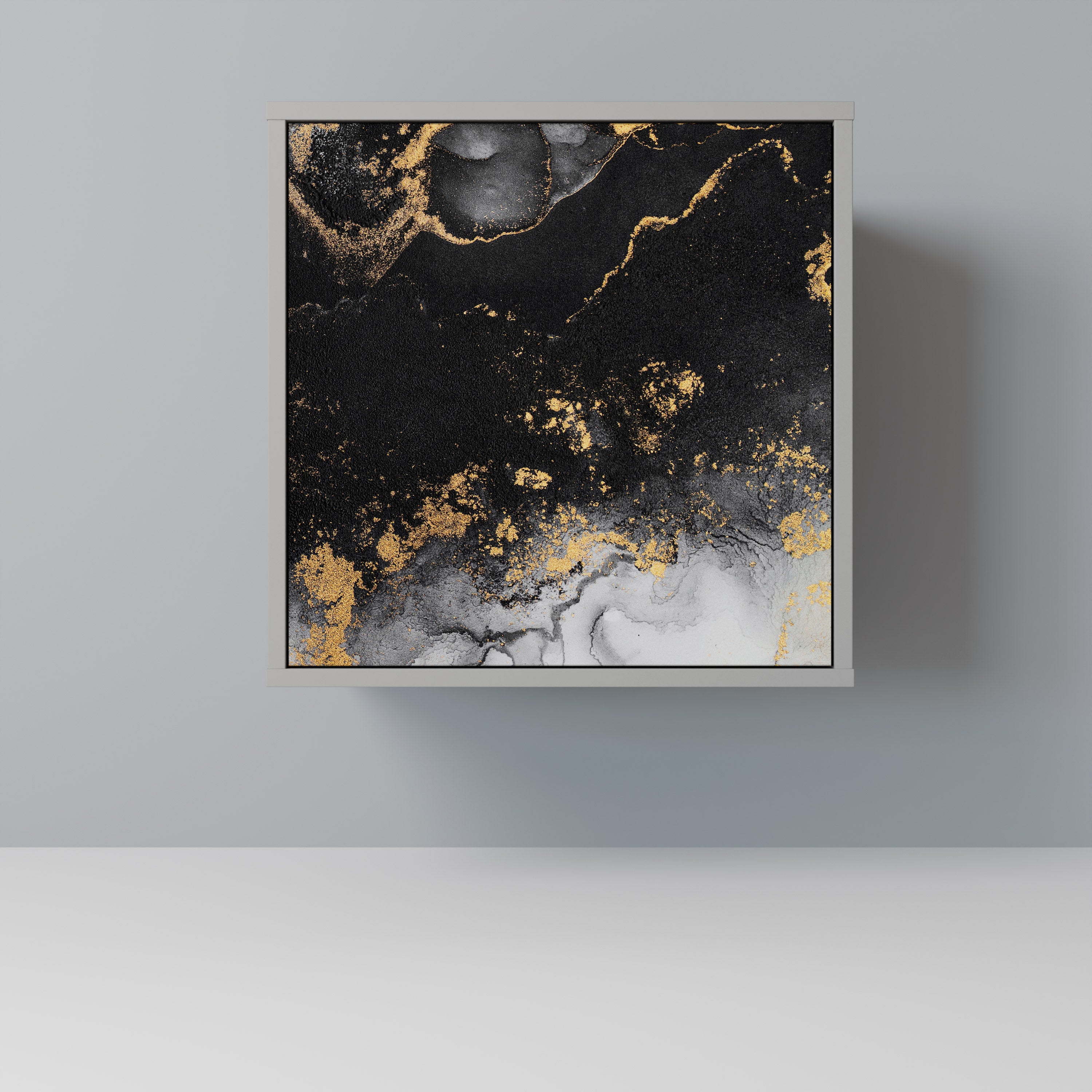 MARBLE OF TOMMORROW Komoda 1-drzwiowa korpus Szary