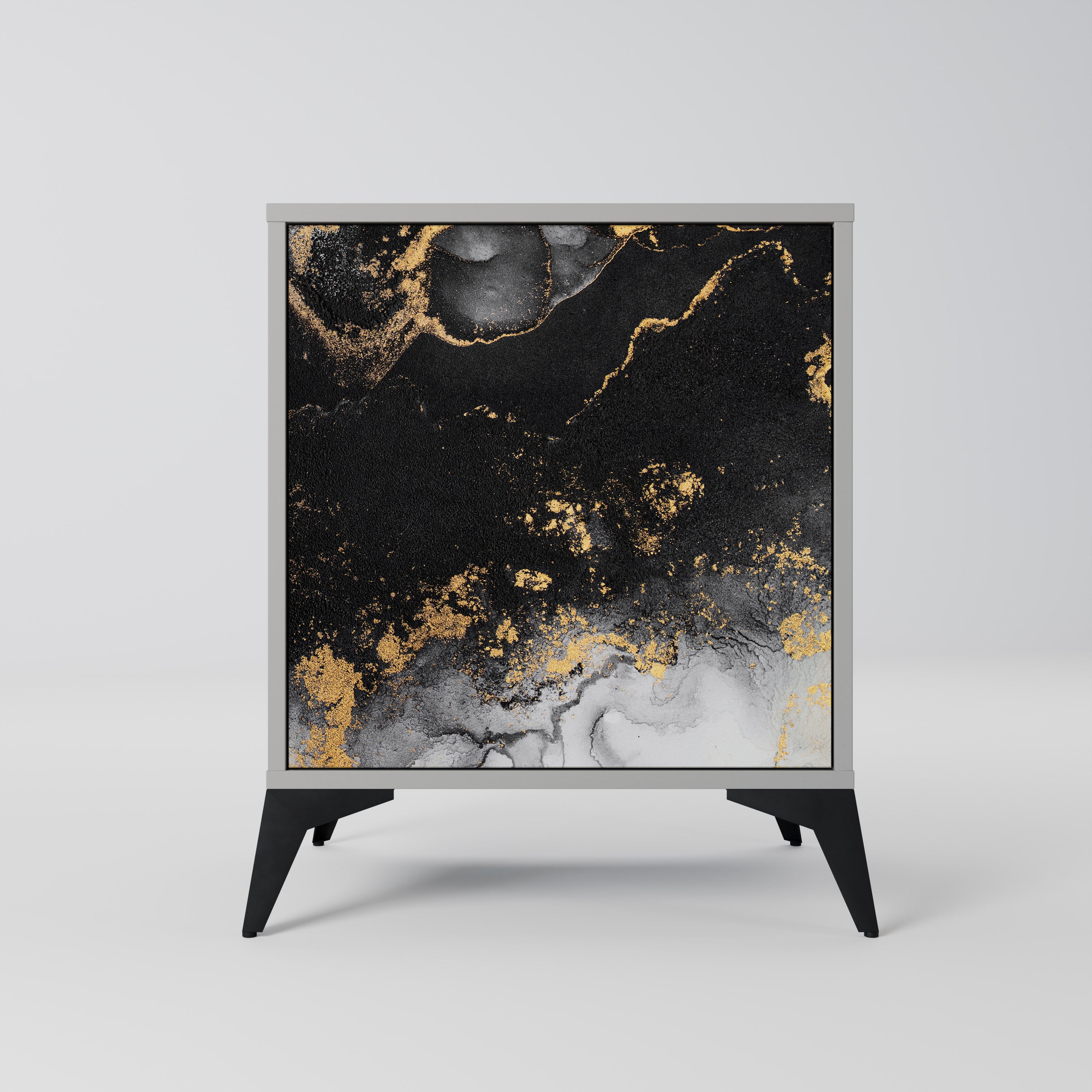 MARBLE OF TOMMORROW Komoda 1-drzwiowa korpus Szary