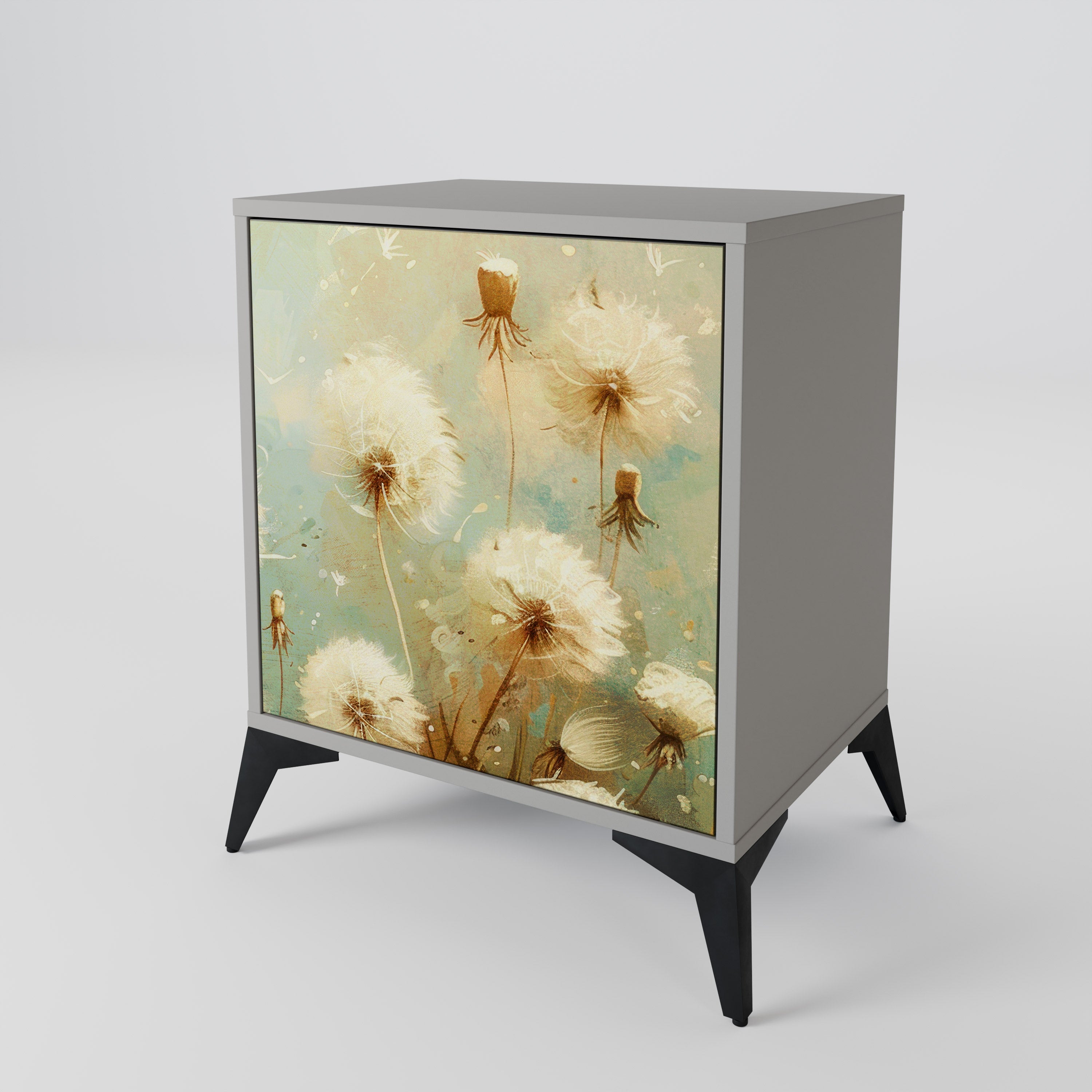 DREAMY MEADOW Komoda 1-drzwiowa korpus Szary