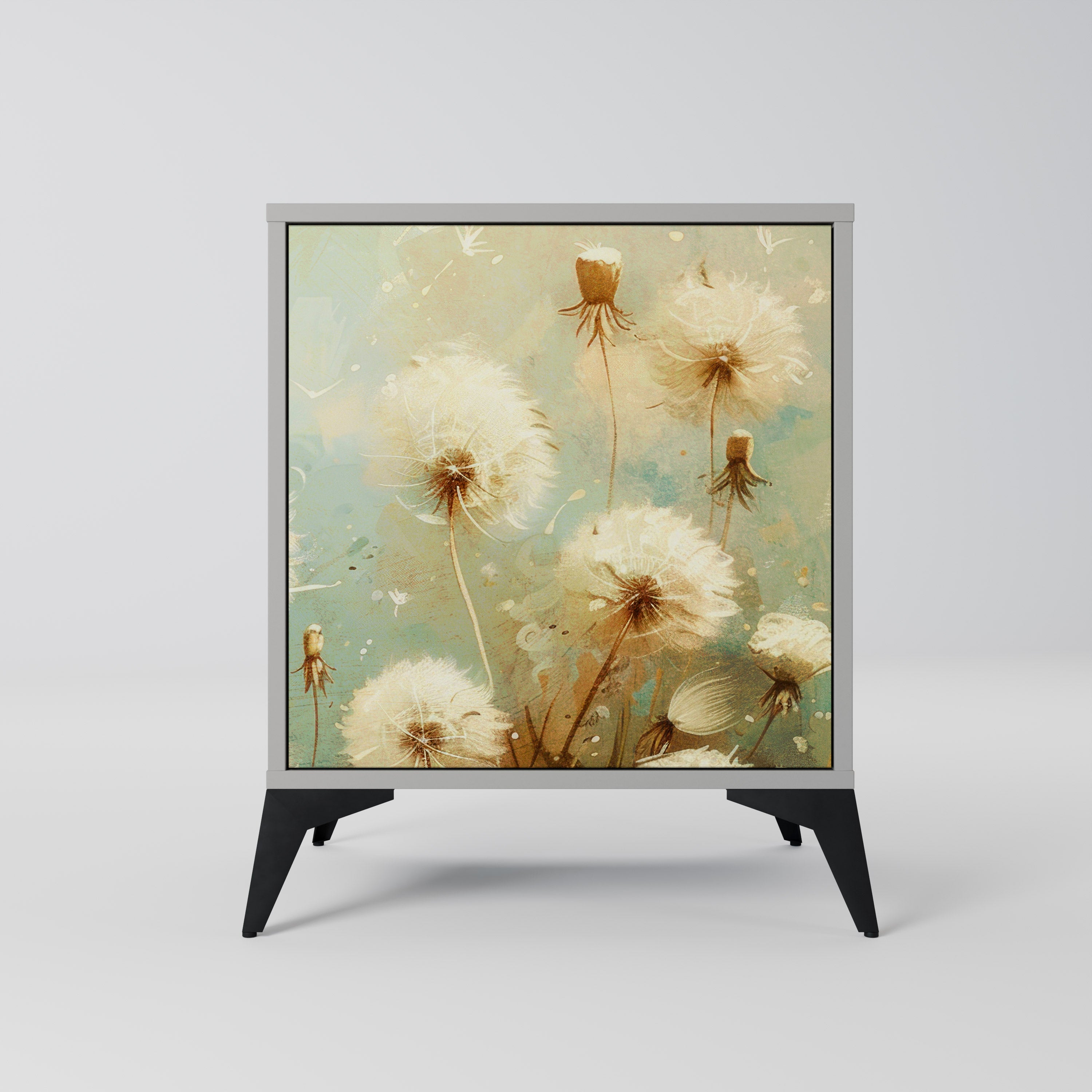 DREAMY MEADOW Komoda 1-drzwiowa korpus Szary