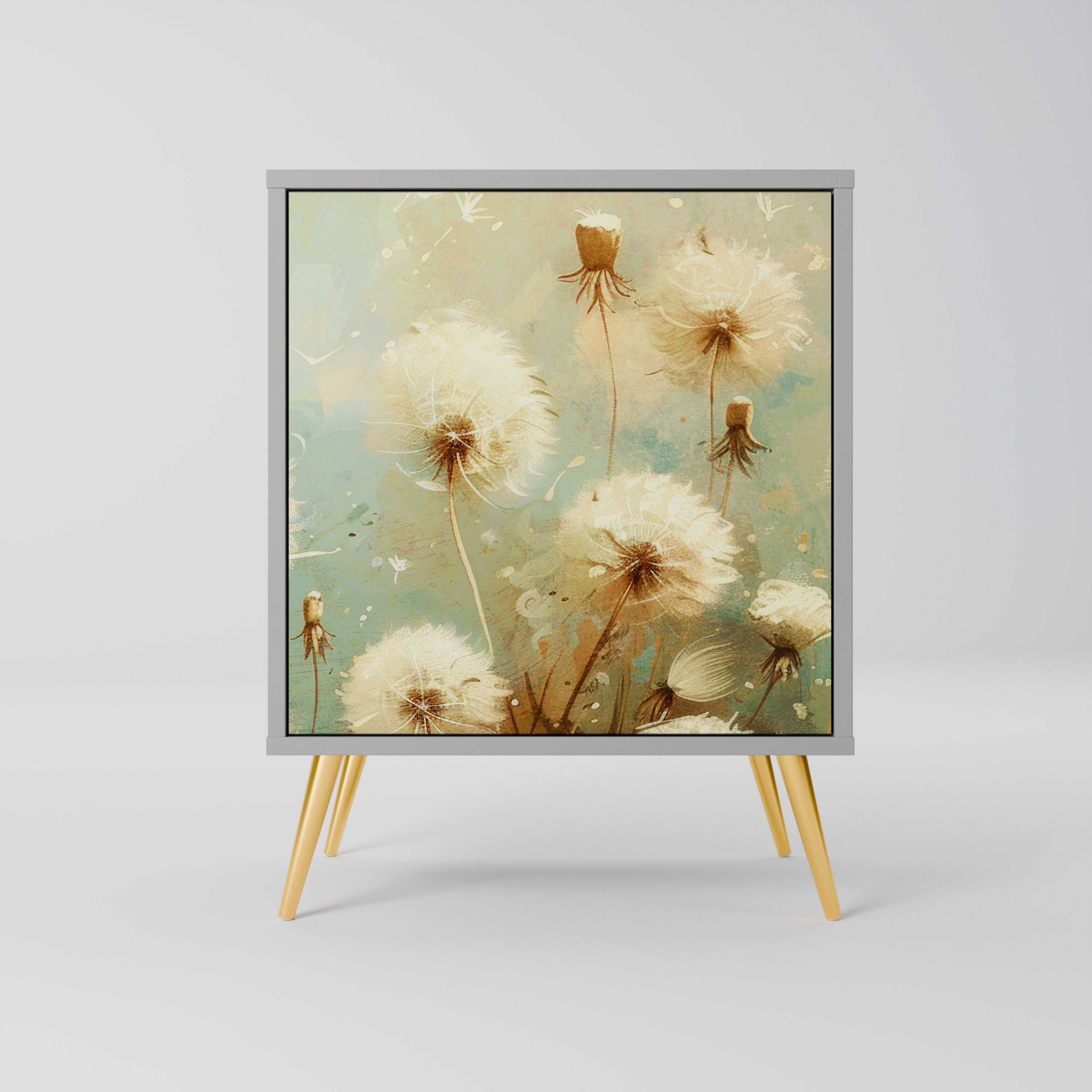 DREAMY MEADOW Komoda 1-drzwiowa korpus Szary