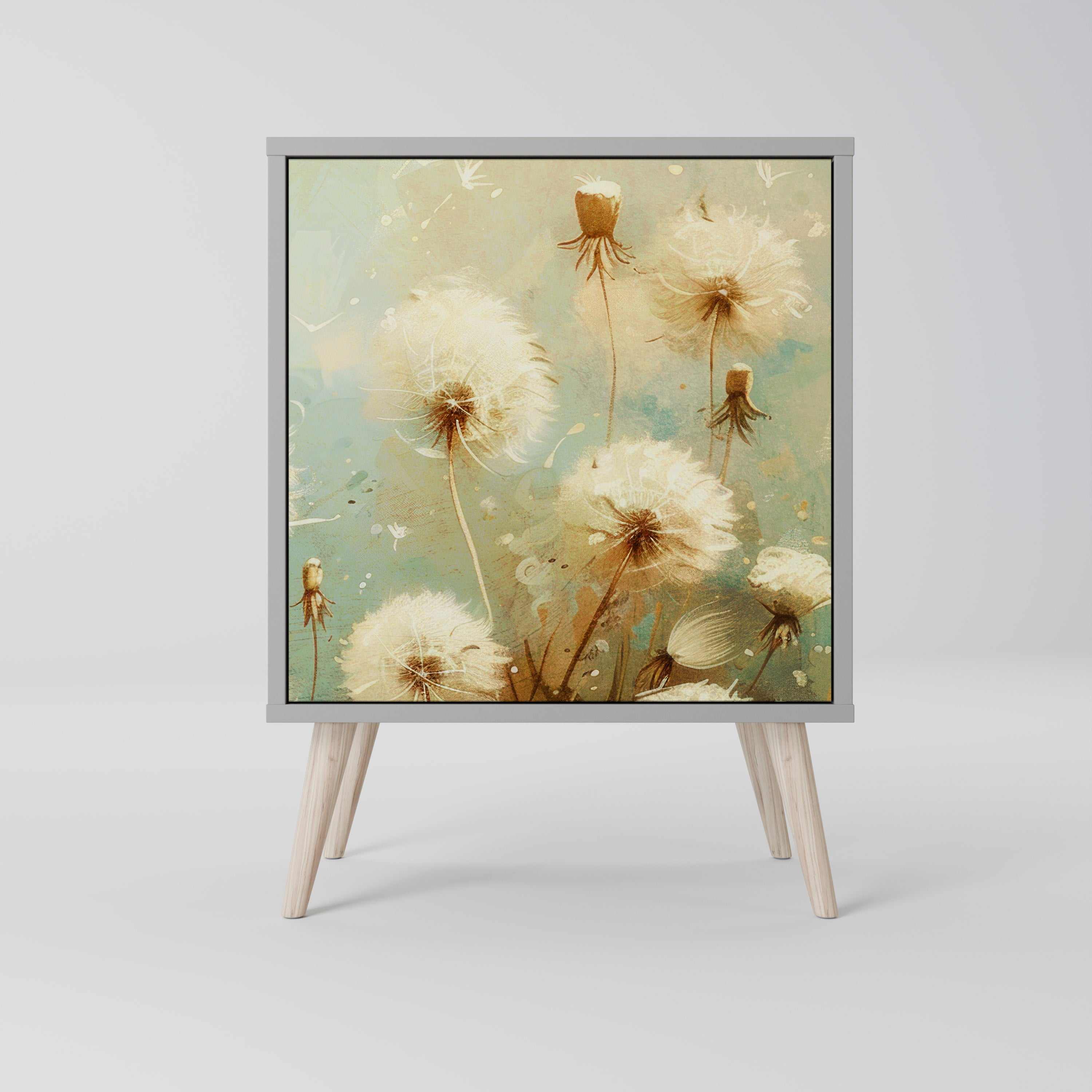 DREAMY MEADOW Komoda 1-drzwiowa korpus Szary