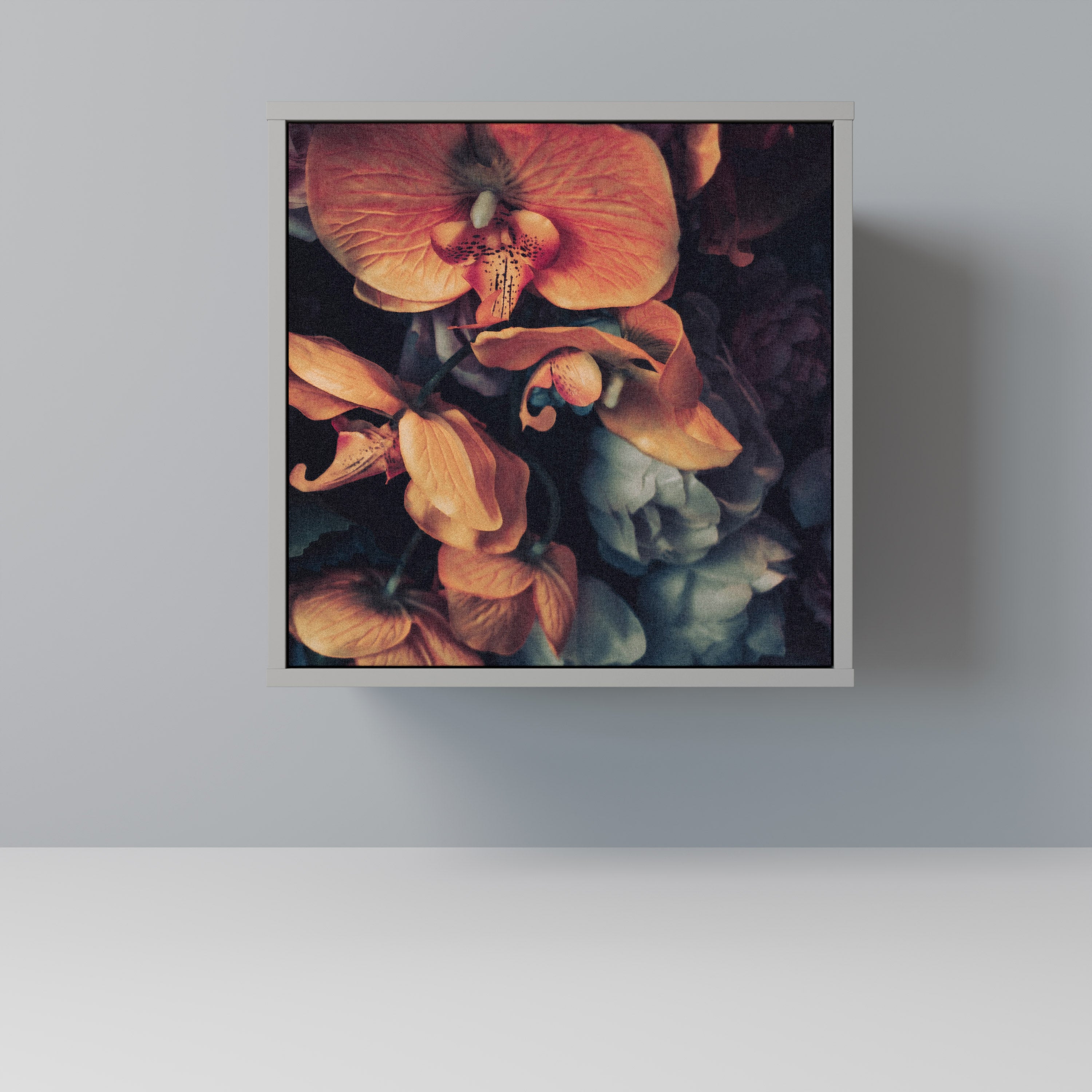 NEVERENDING BLOOM Komoda 1-drzwiowa korpus Szary