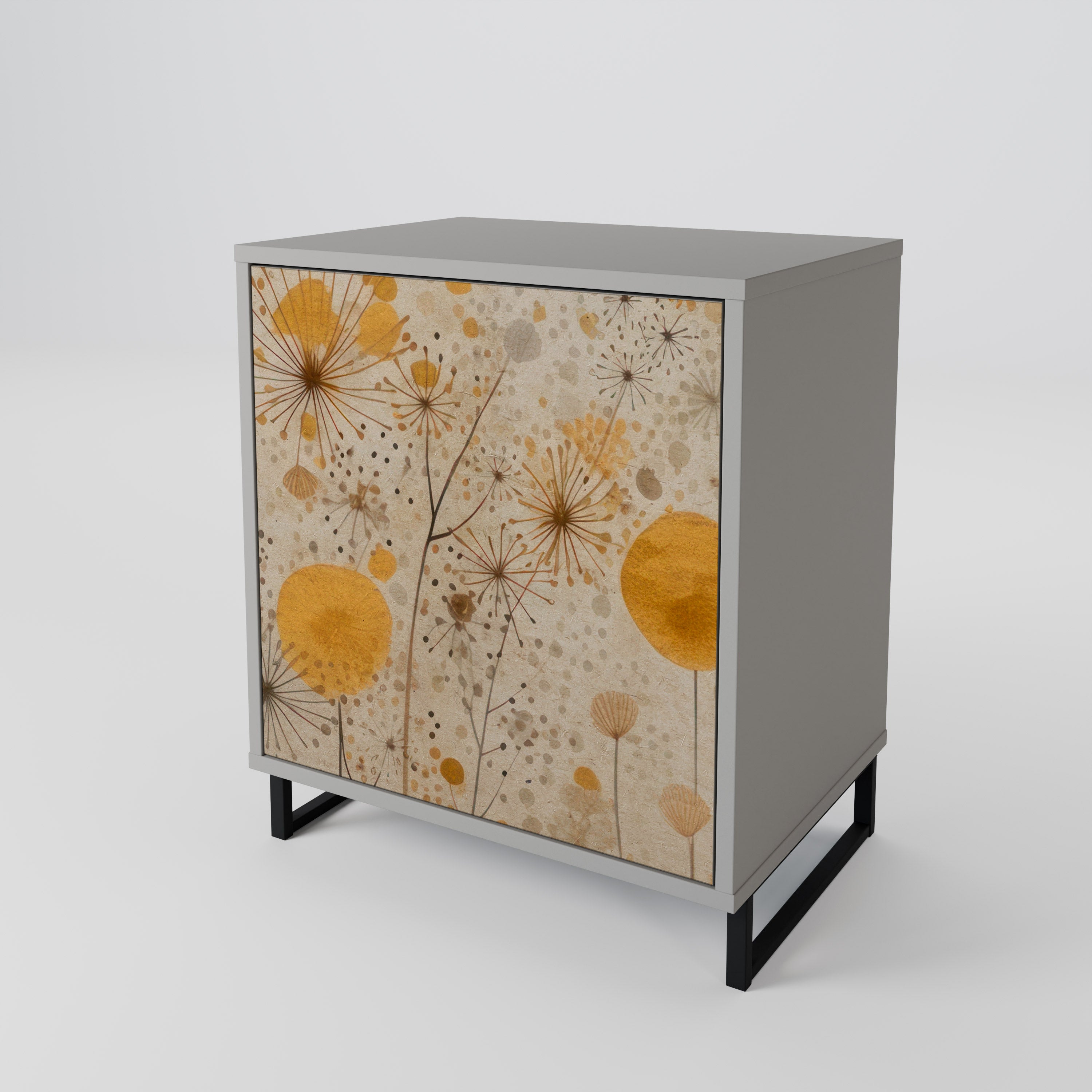 MORNING GLADE Komoda 1-drzwiowa korpus Szary