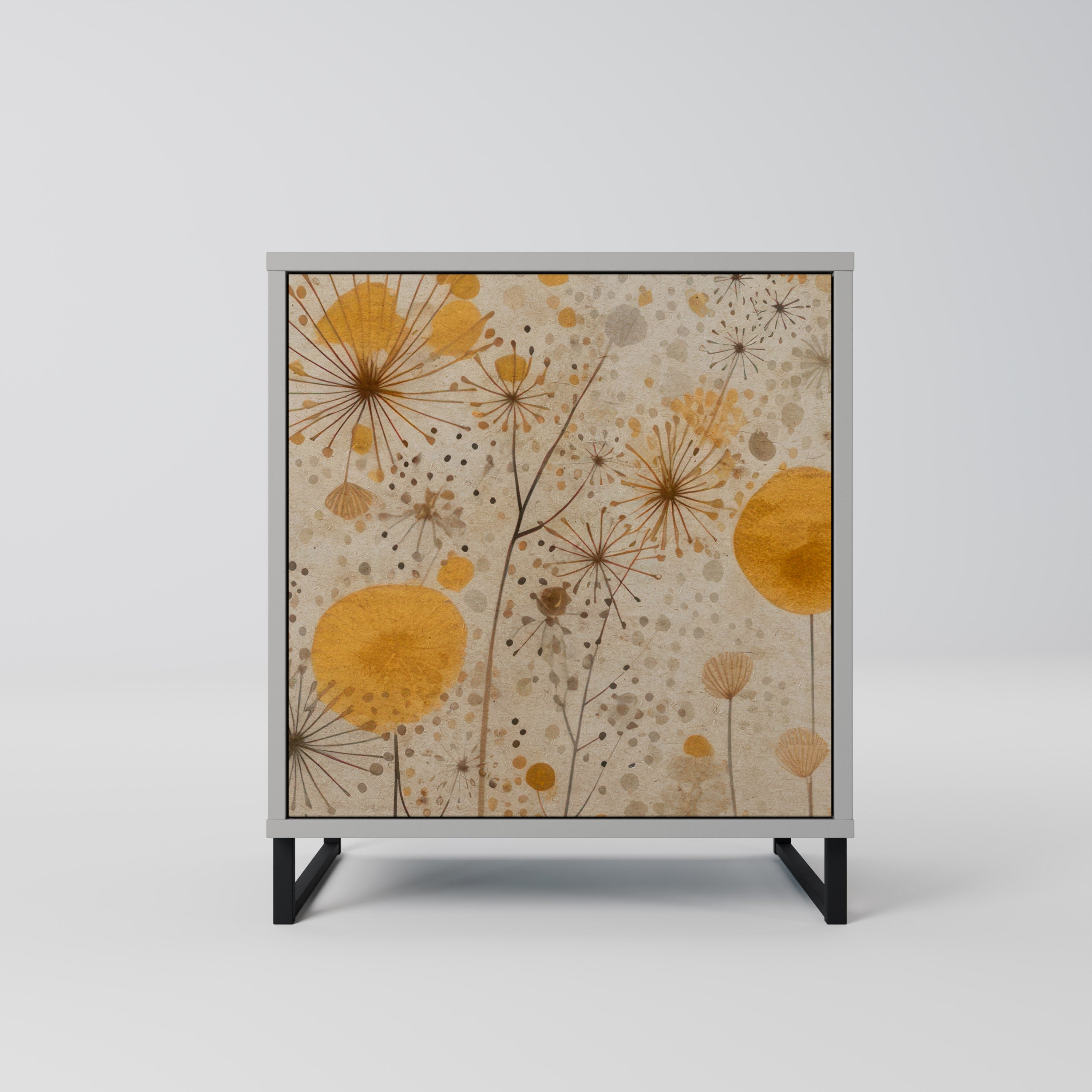 MORNING GLADE Komoda 1-drzwiowa korpus Szary