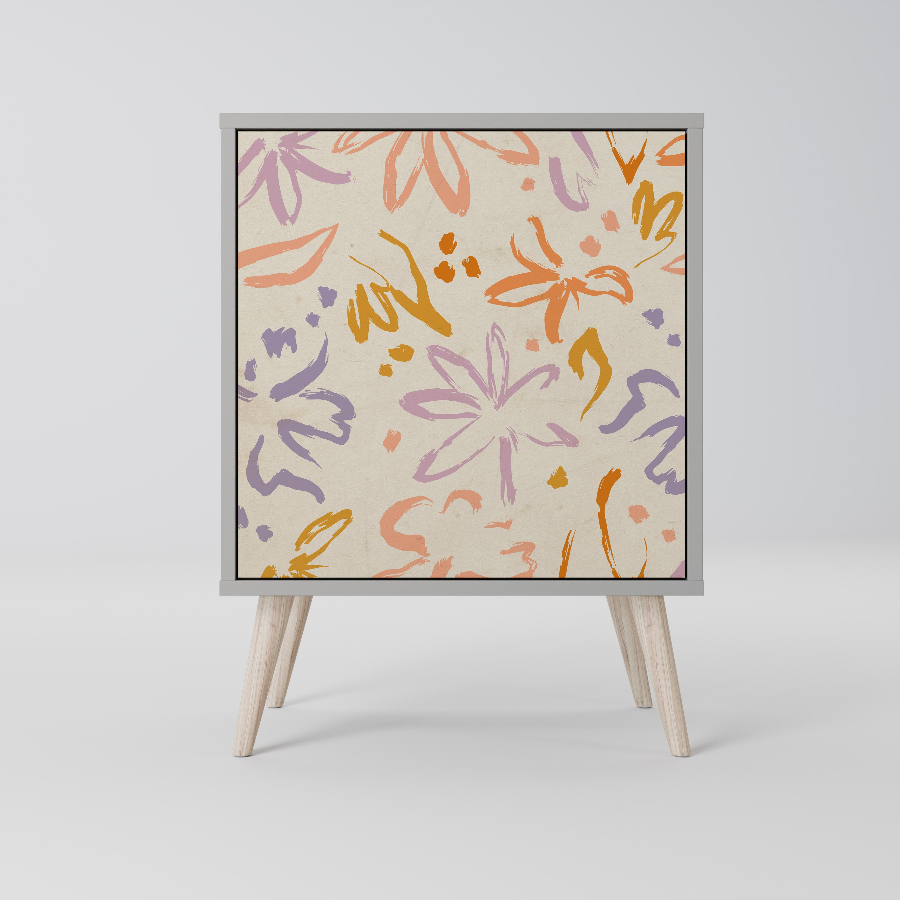 SPRING WHIMSY Komoda 1-drzwiowa korpus Szary