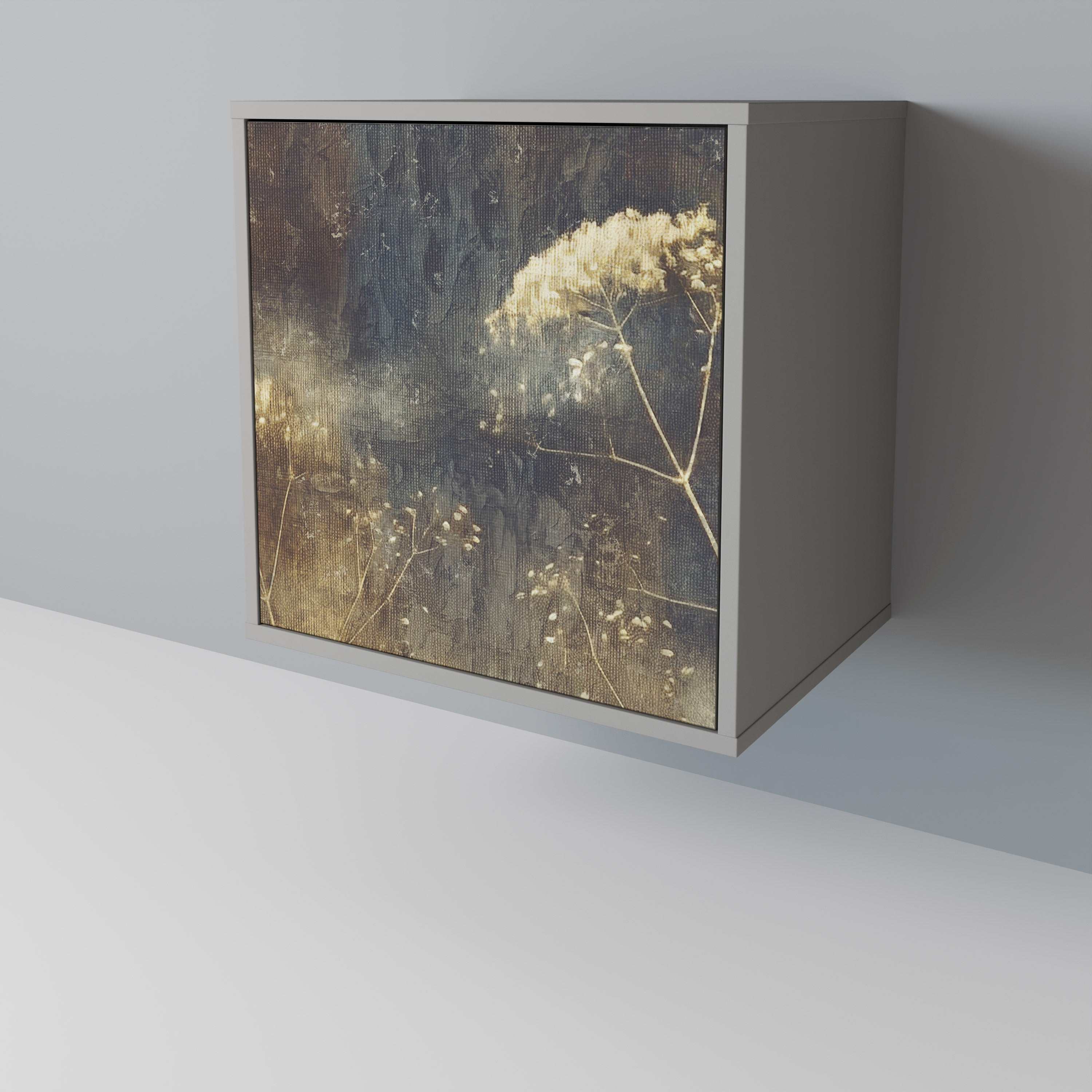 GENTLE POWER Komoda 1-drzwiowa korpus Szary