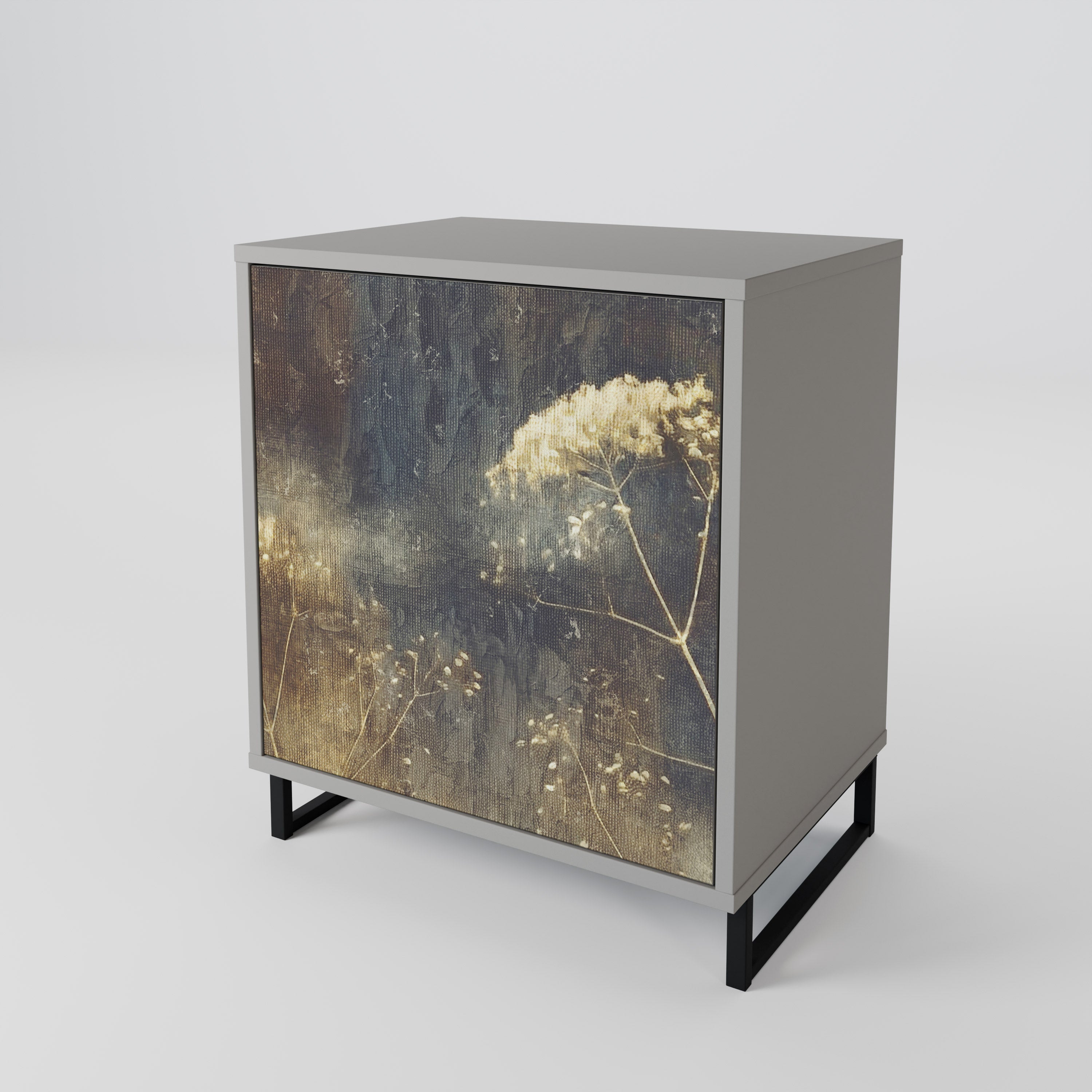 GENTLE POWER Komoda 1-drzwiowa korpus Szary