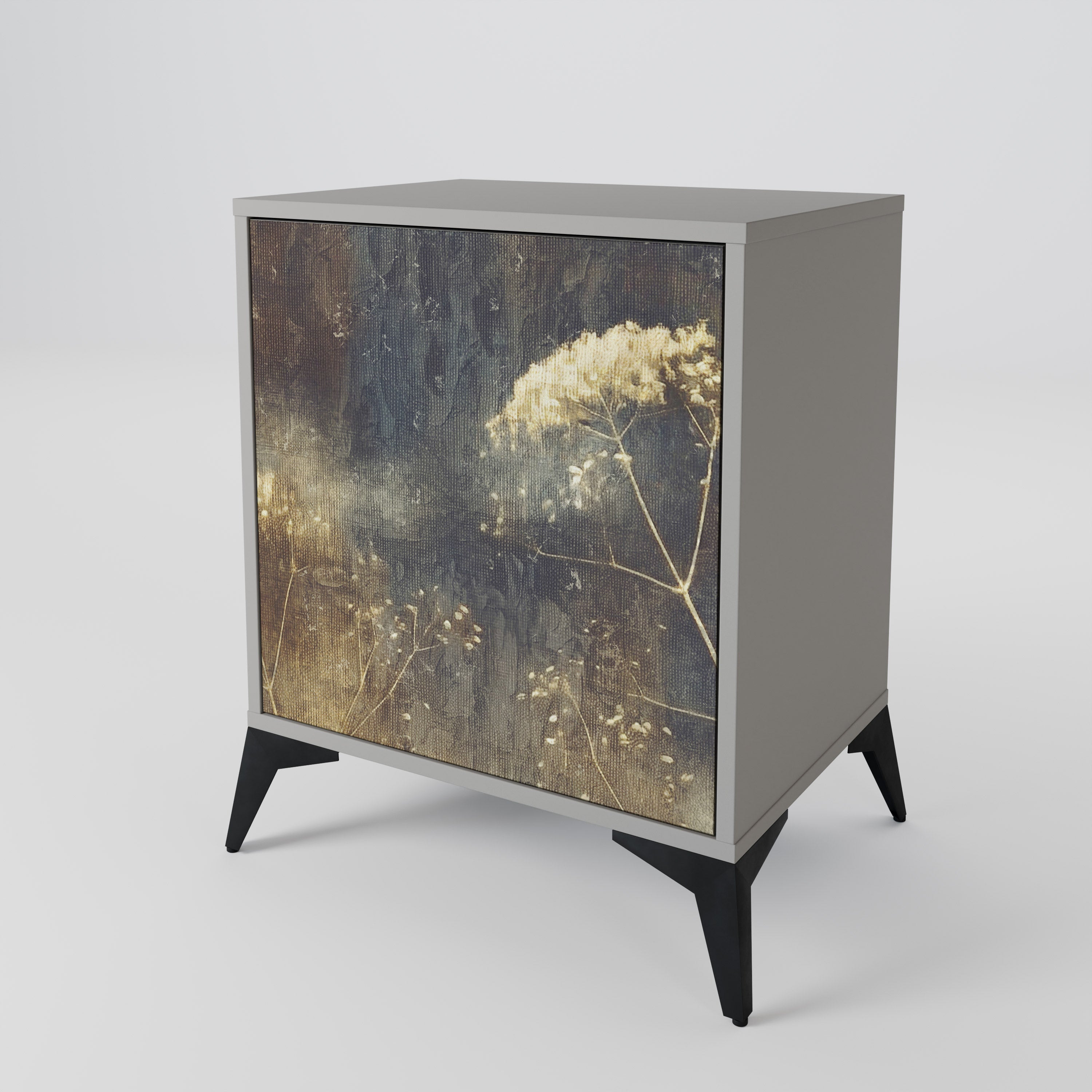 GENTLE POWER Komoda 1-drzwiowa korpus Szary