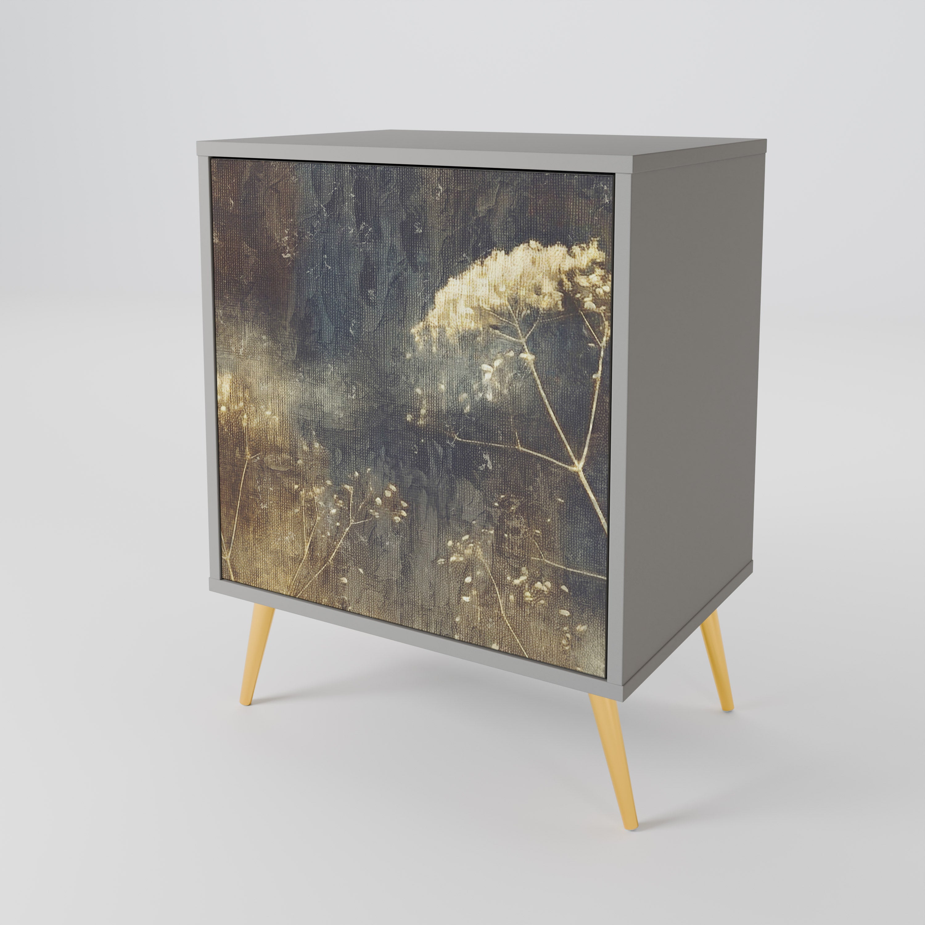 GENTLE POWER Komoda 1-drzwiowa korpus Szary