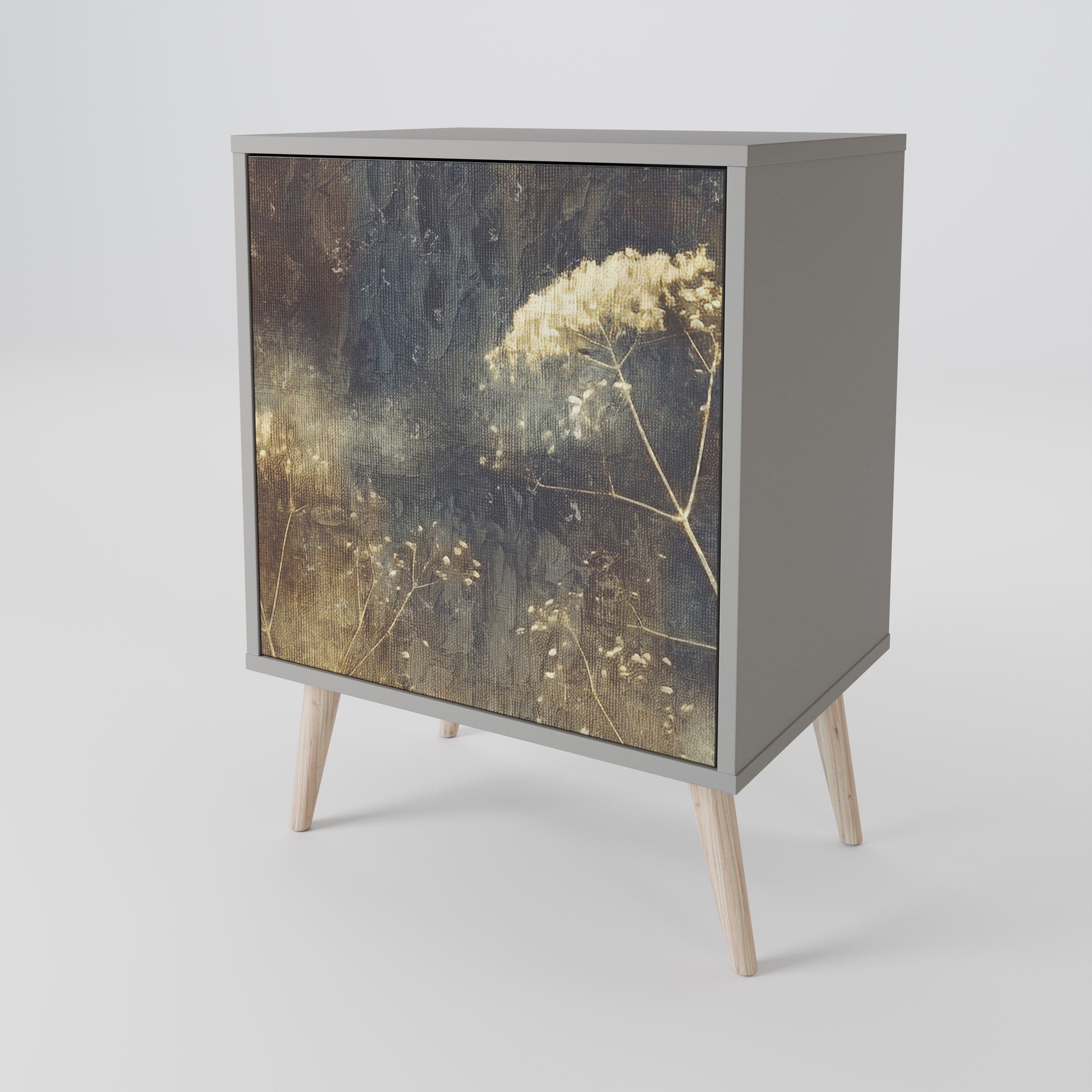 GENTLE POWER Komoda 1-drzwiowa korpus Szary