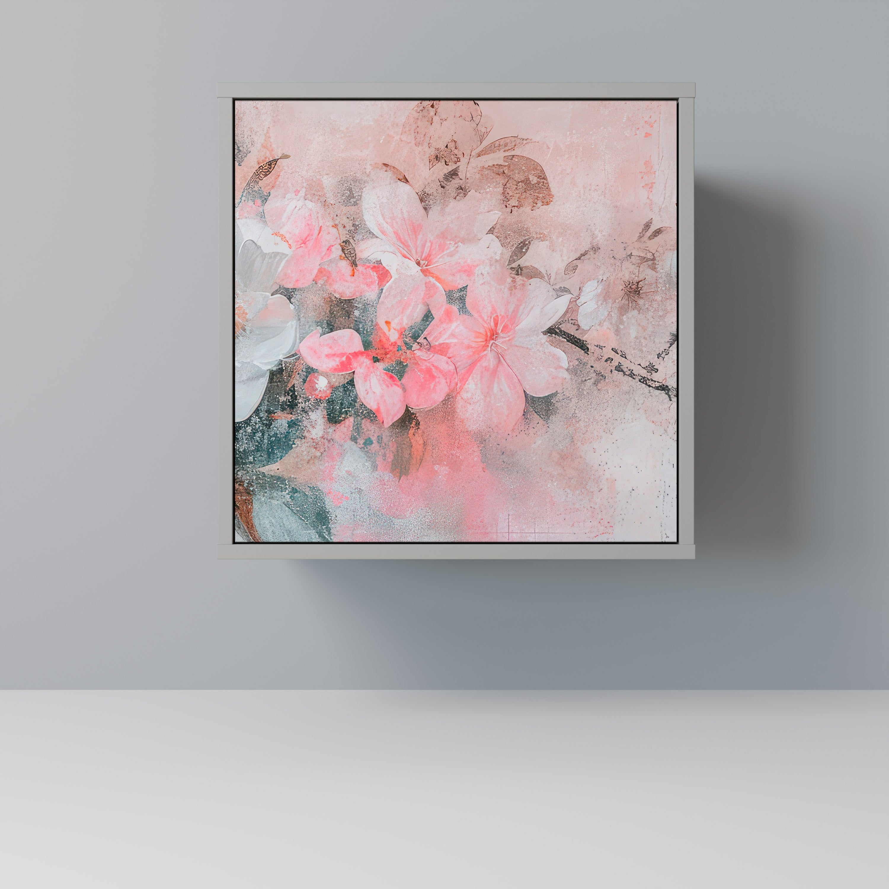 CHERRY BLOSSOM Komoda 1-drzwiowa korpus Szary