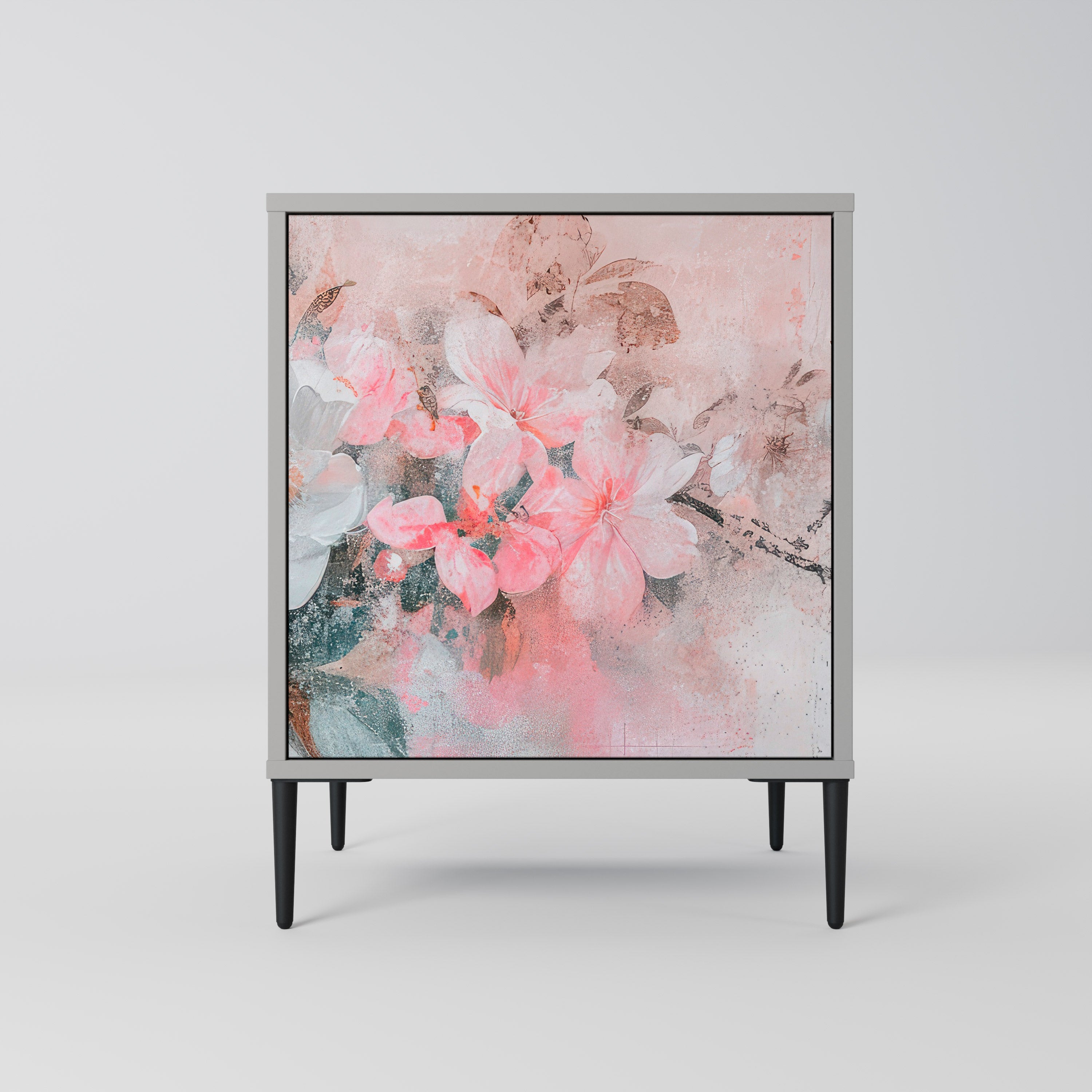 CHERRY BLOSSOM Komoda 1-drzwiowa korpus Szary
