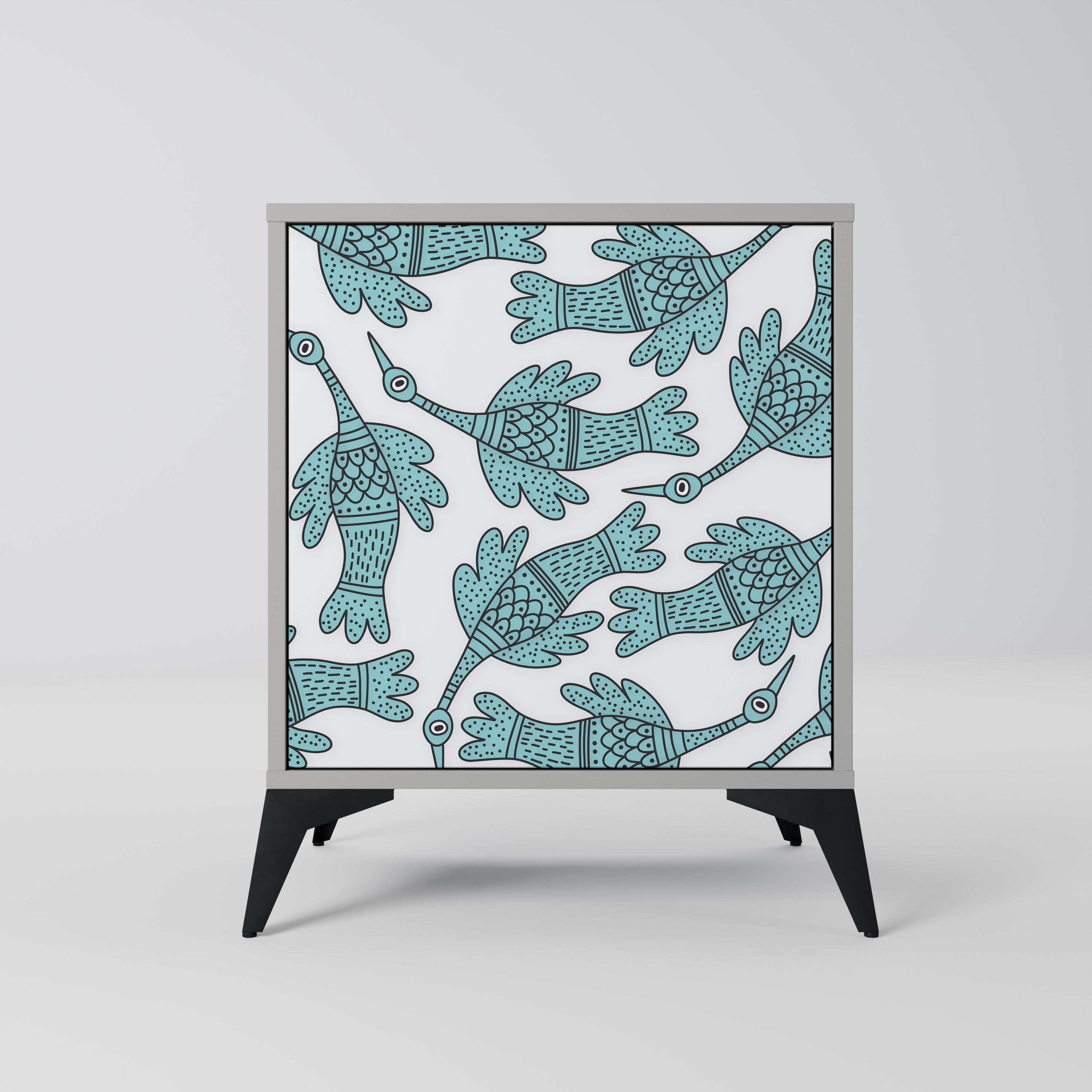 WATERSPOUT SONGIBIRD Komoda 1-drzwiowa korpus Szary