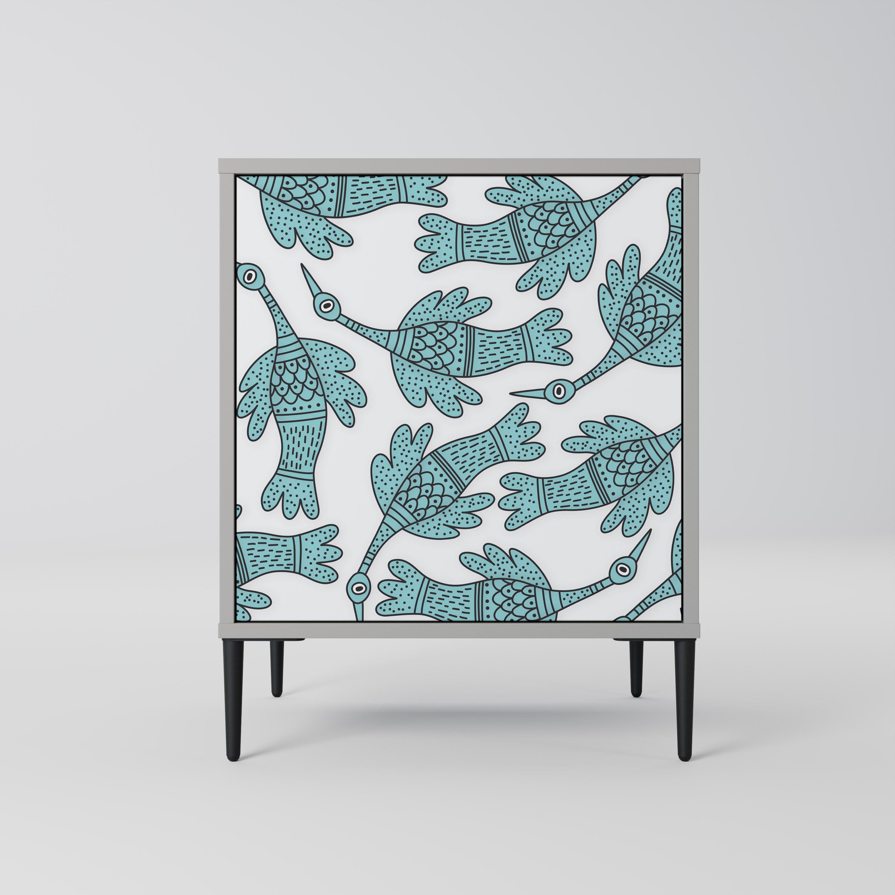 WATERSPOUT SONGIBIRD Komoda 1-drzwiowa korpus Szary