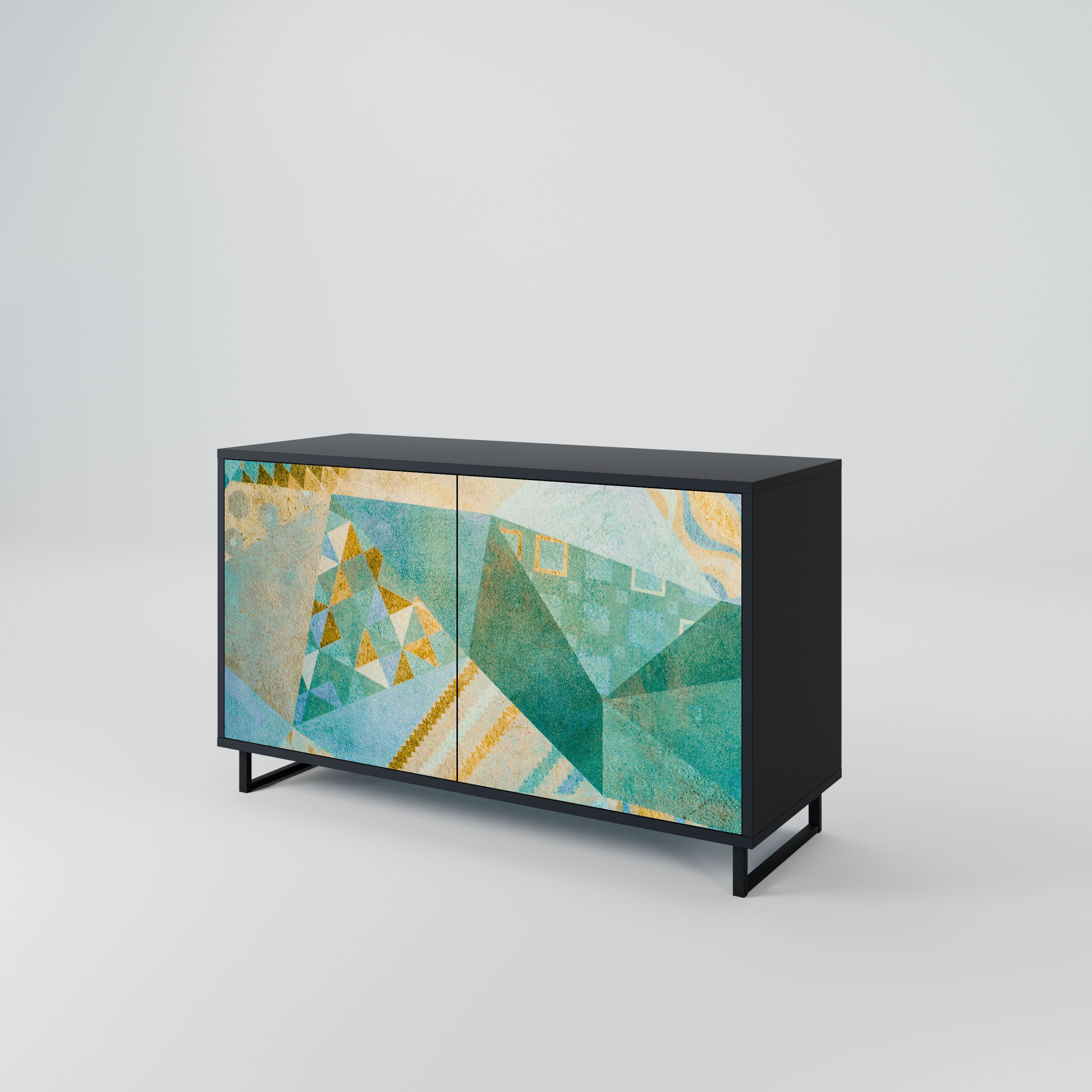 SPECTRUM SPLENDOR Komoda 2-drzwiowa korpus Czarny