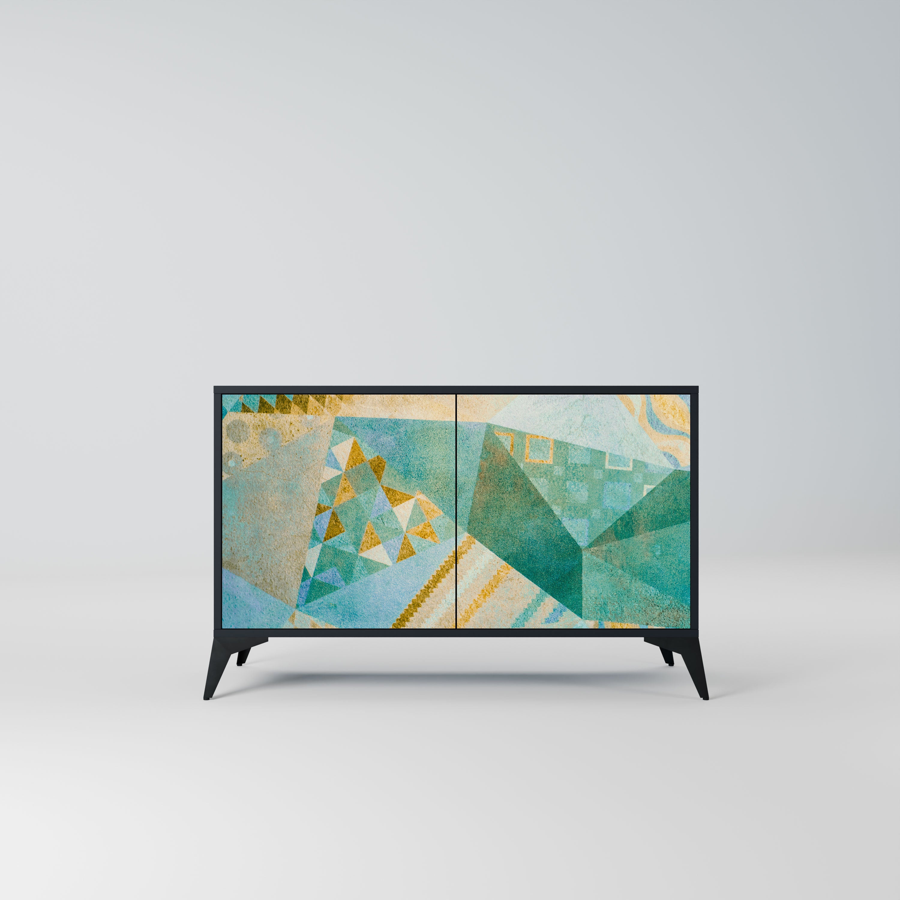 SPECTRUM SPLENDOR Komoda 2-drzwiowa korpus Czarny