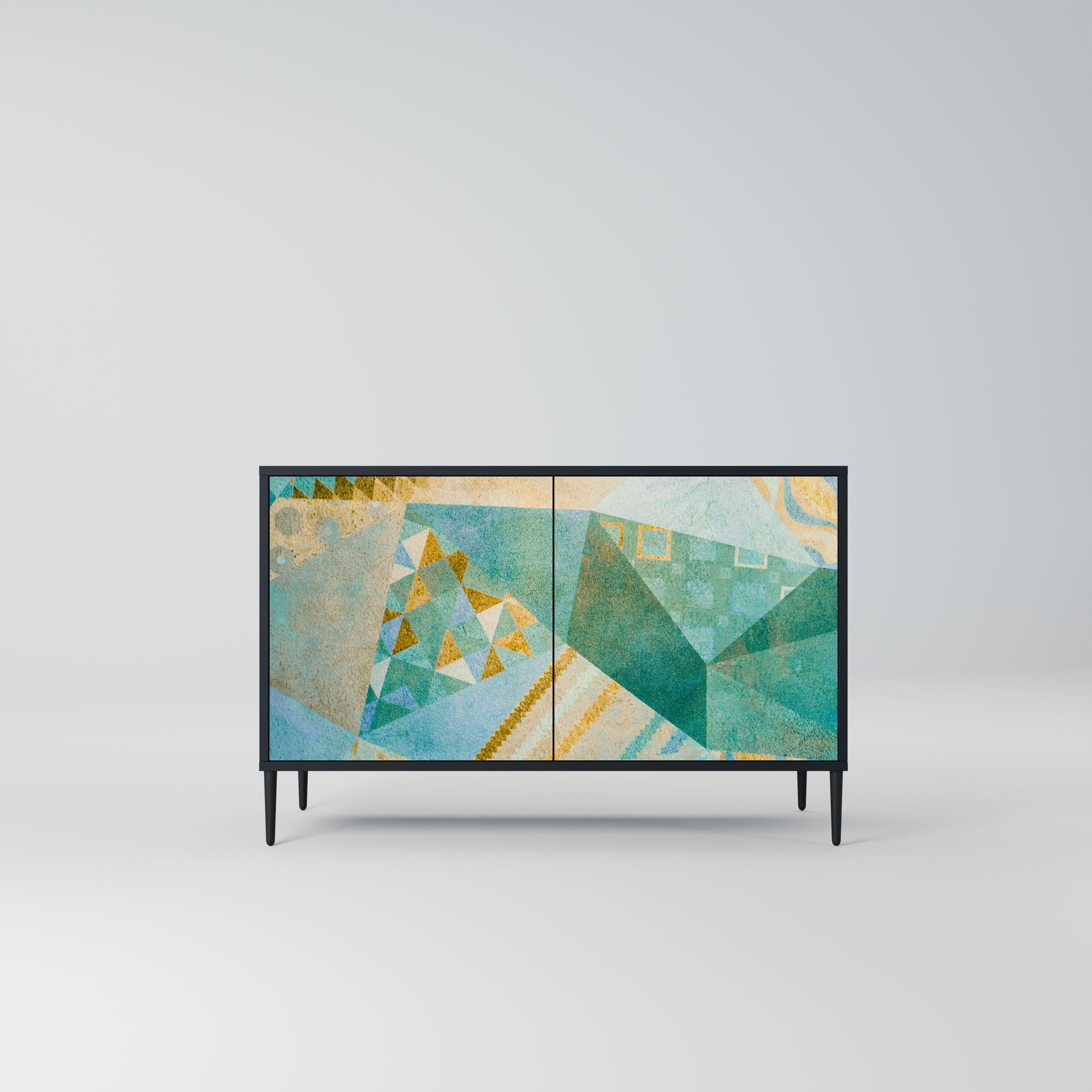 SPECTRUM SPLENDOR Komoda 2-drzwiowa korpus Czarny