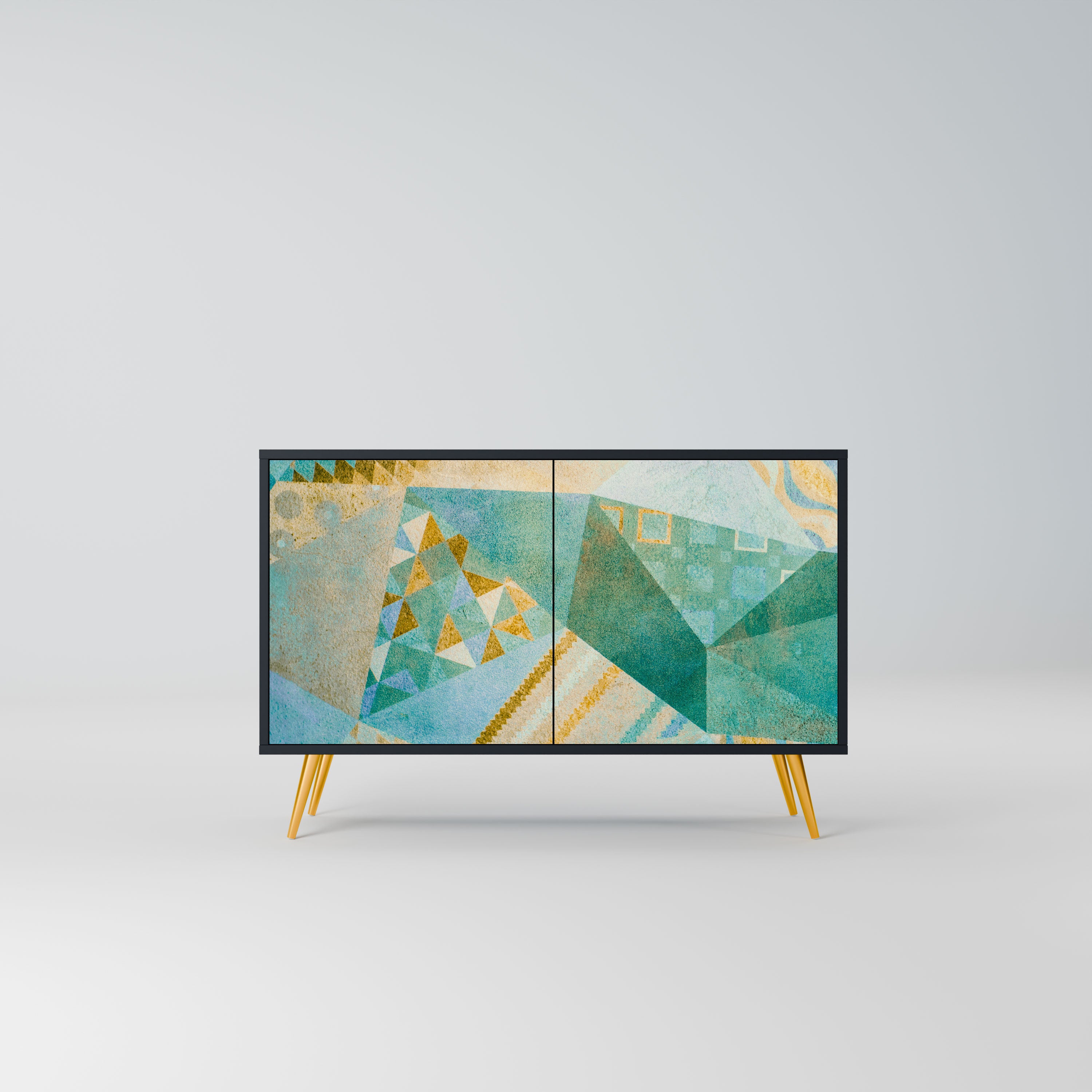SPECTRUM SPLENDOR Komoda 2-drzwiowa korpus Czarny
