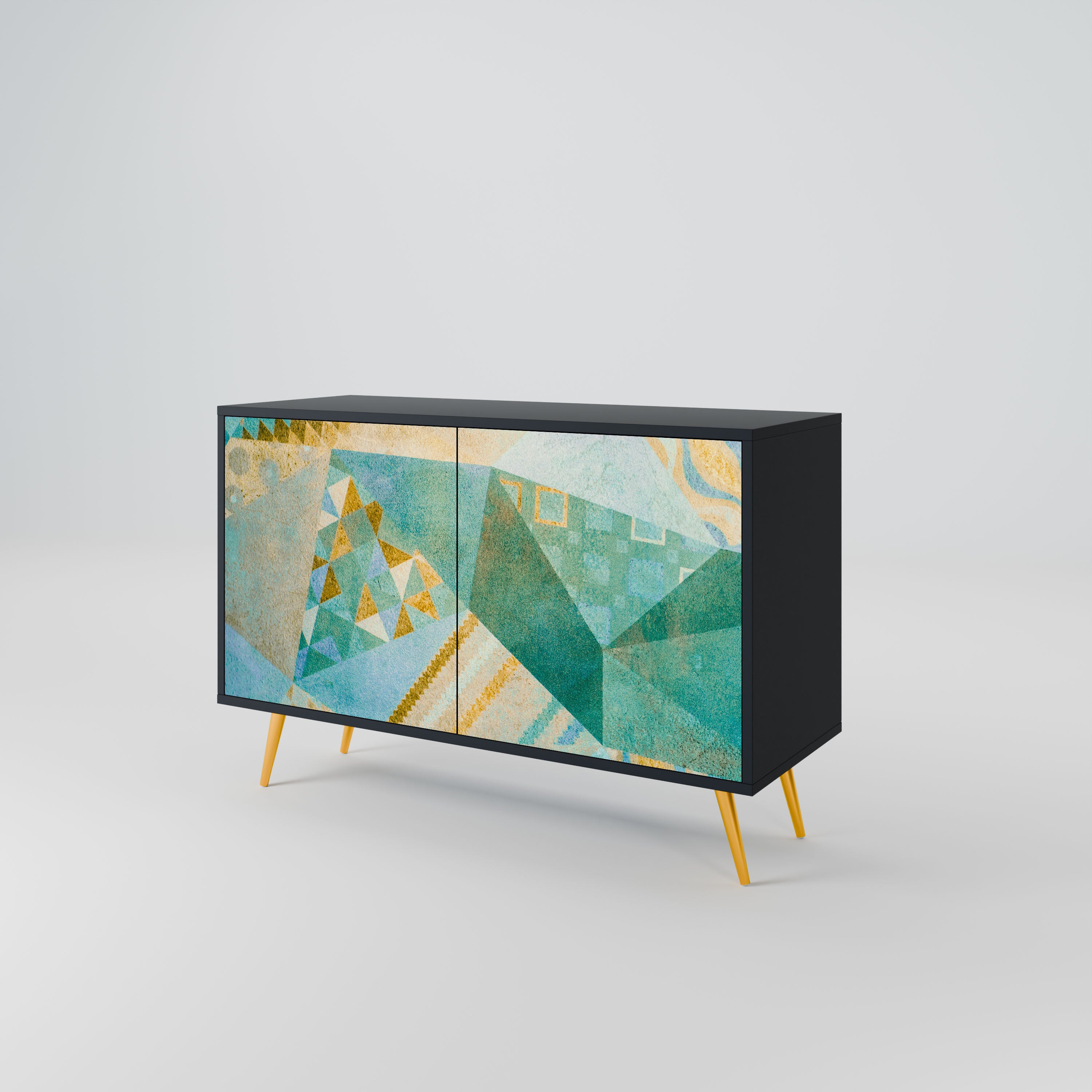 SPECTRUM SPLENDOR Komoda 2-drzwiowa korpus Czarny