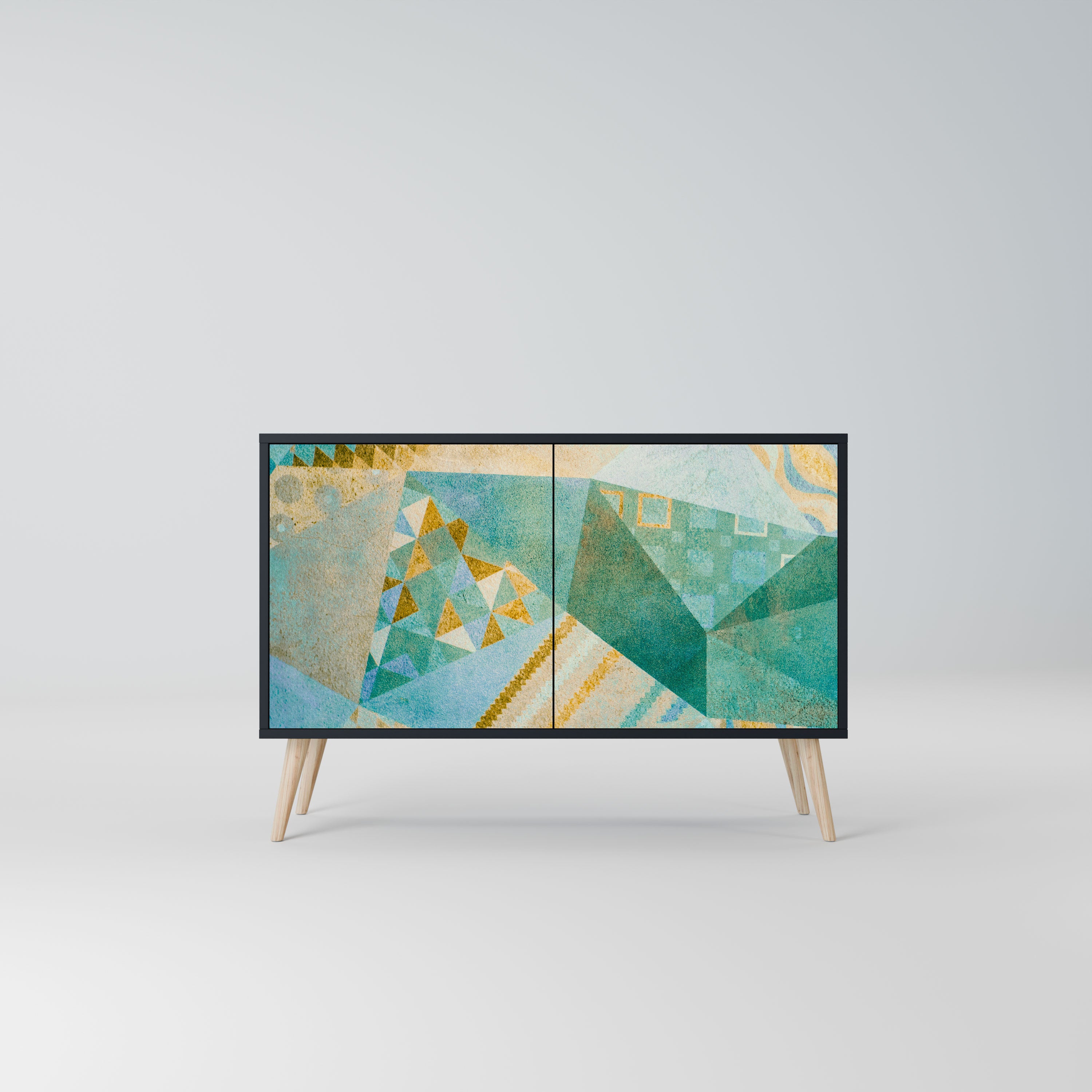 SPECTRUM SPLENDOR Komoda 2-drzwiowa korpus Czarny