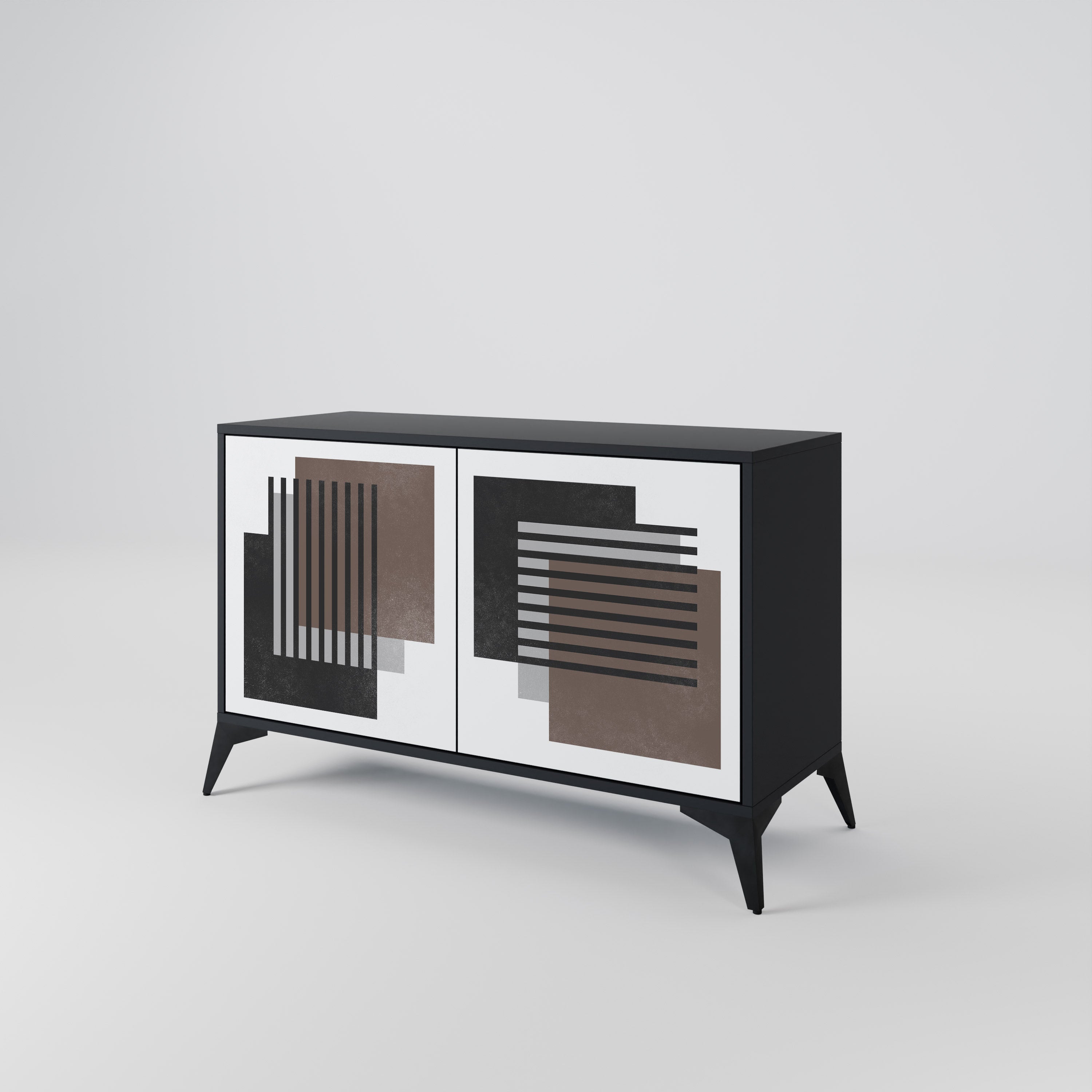 SHADOW SYNCHRONY Komoda 2-drzwiowa korpus Czarny