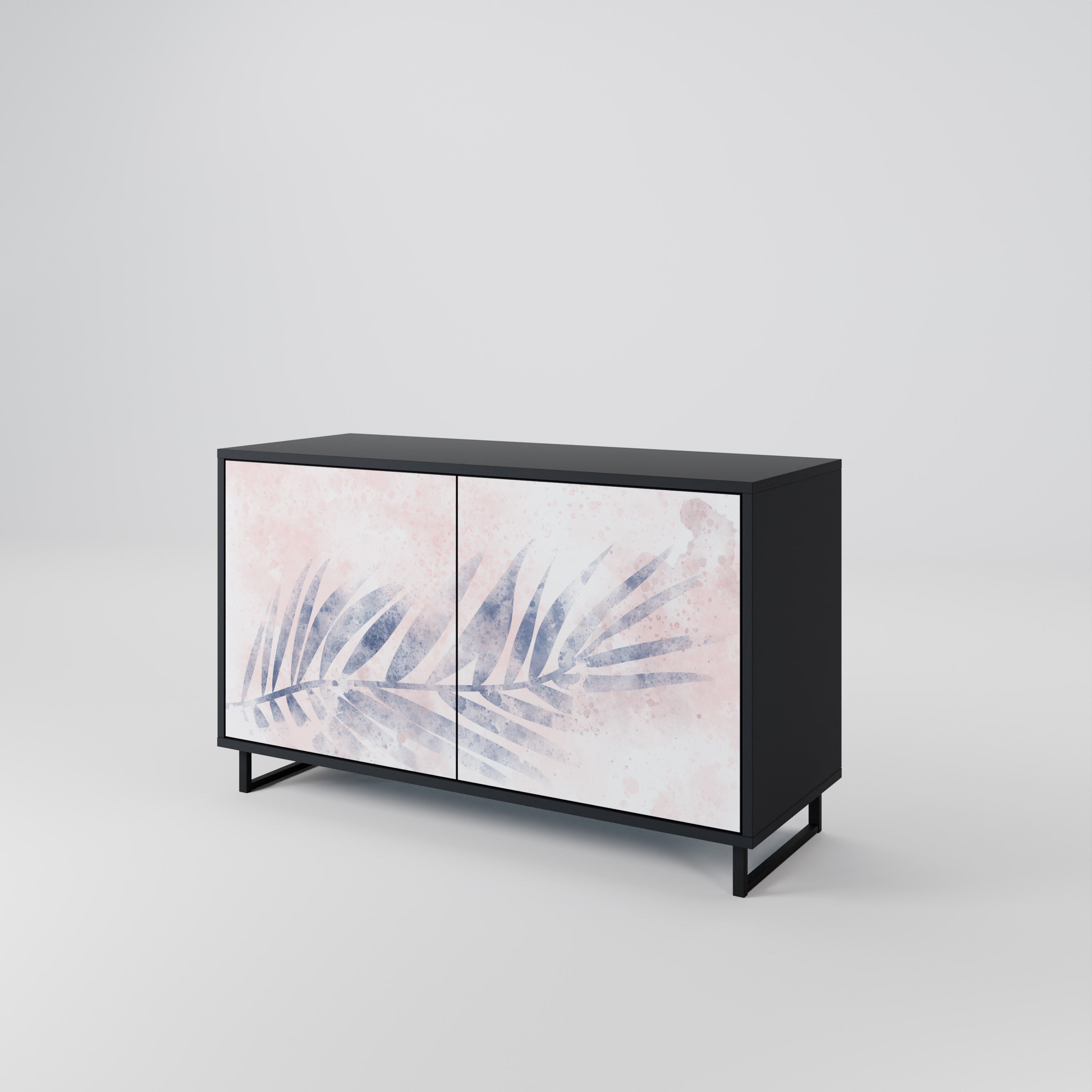 TIMELESS FLOAT Komoda 2-drzwiowa korpus Czarny