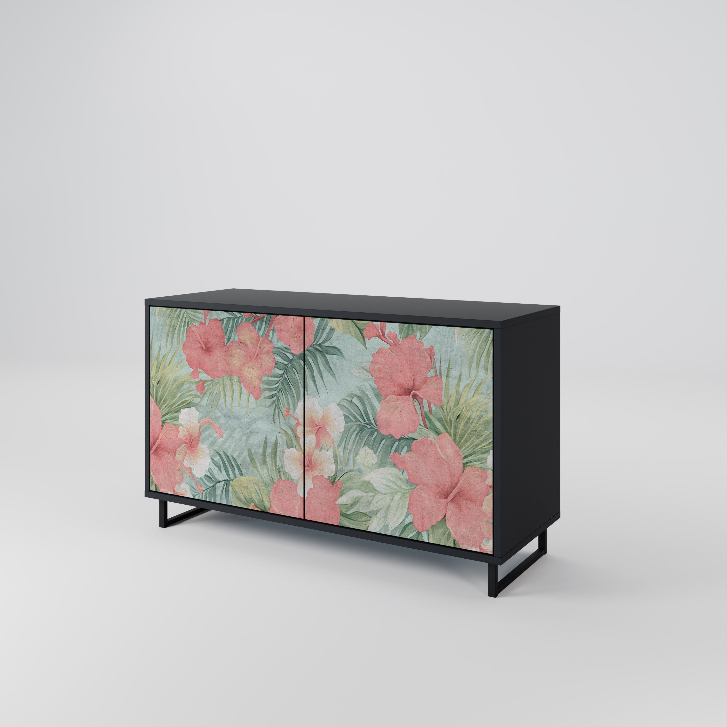 HAWAIIAN SPIRIT Komoda 2-drzwiowa korpus Czarny