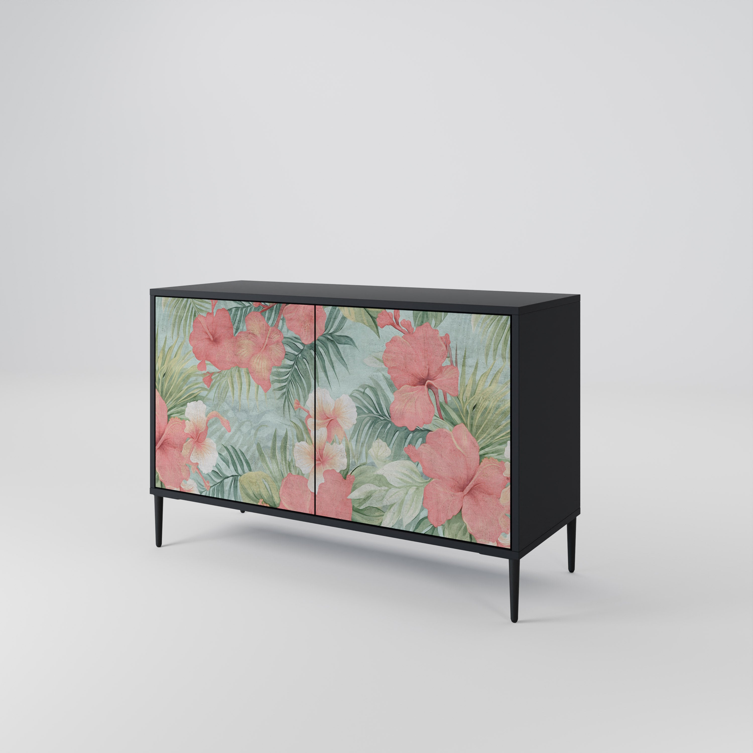 HAWAIIAN SPIRIT Komoda 2-drzwiowa korpus Czarny