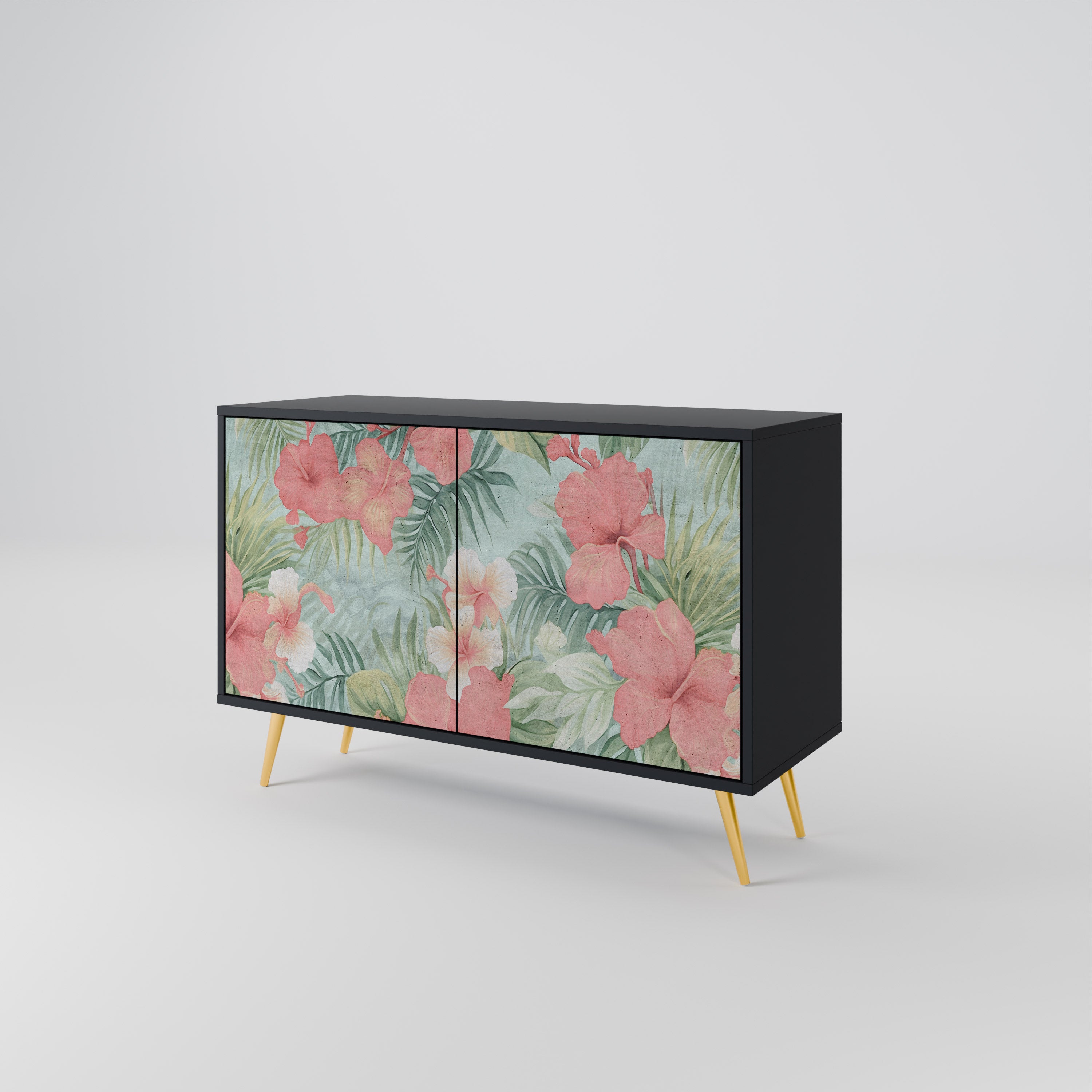 HAWAIIAN SPIRIT Komoda 2-drzwiowa korpus Czarny