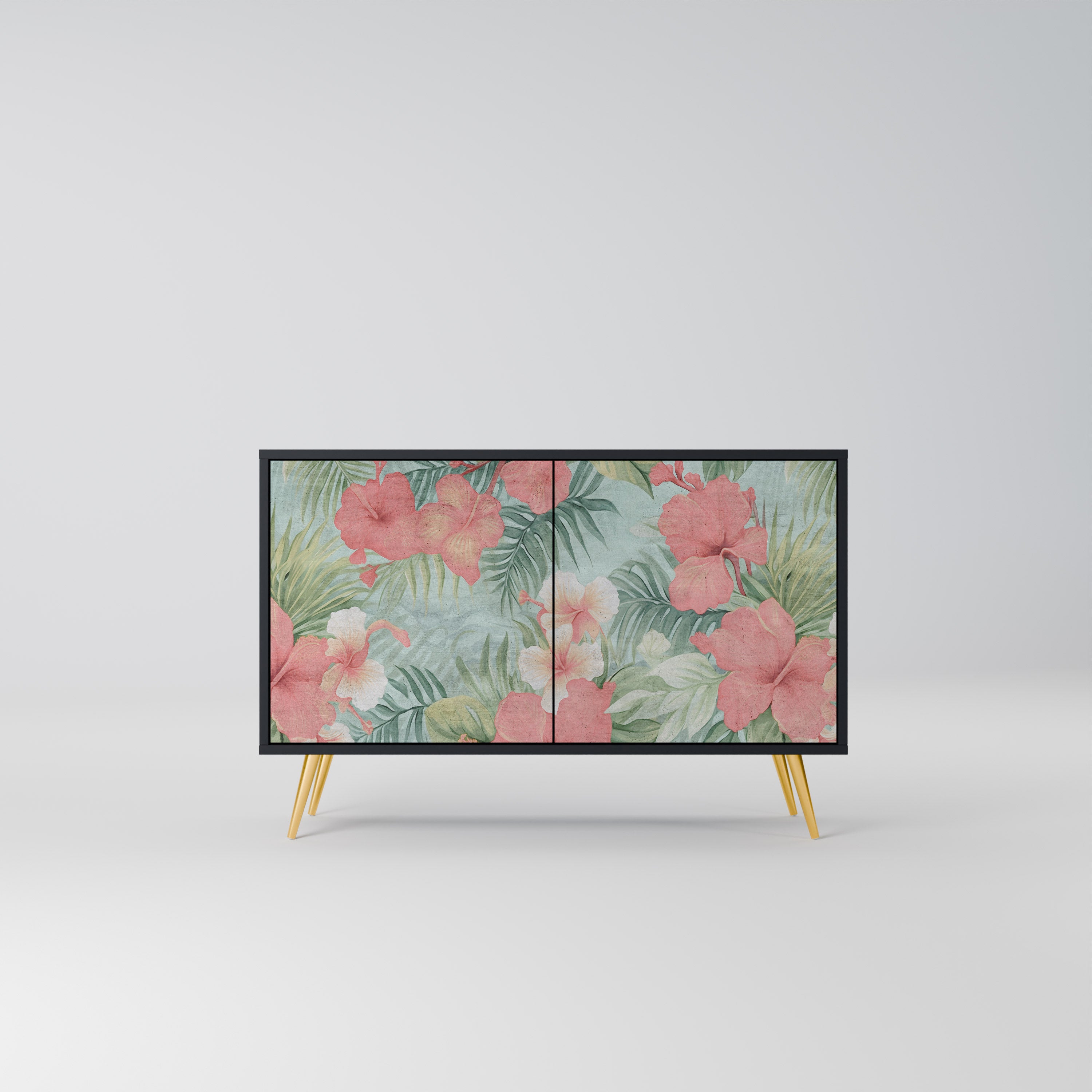 HAWAIIAN SPIRIT Komoda 2-drzwiowa korpus Czarny