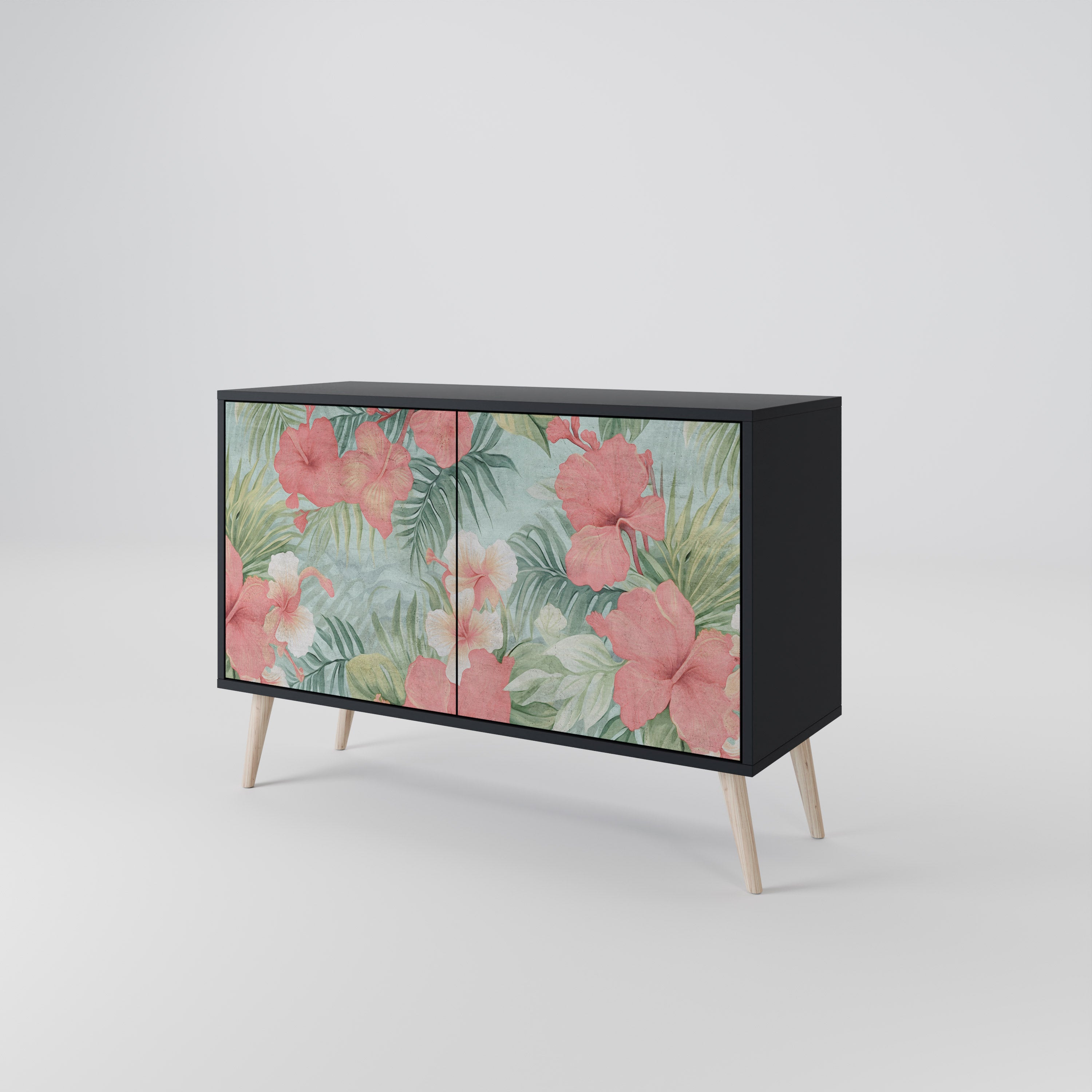 HAWAIIAN SPIRIT Komoda 2-drzwiowa korpus Czarny