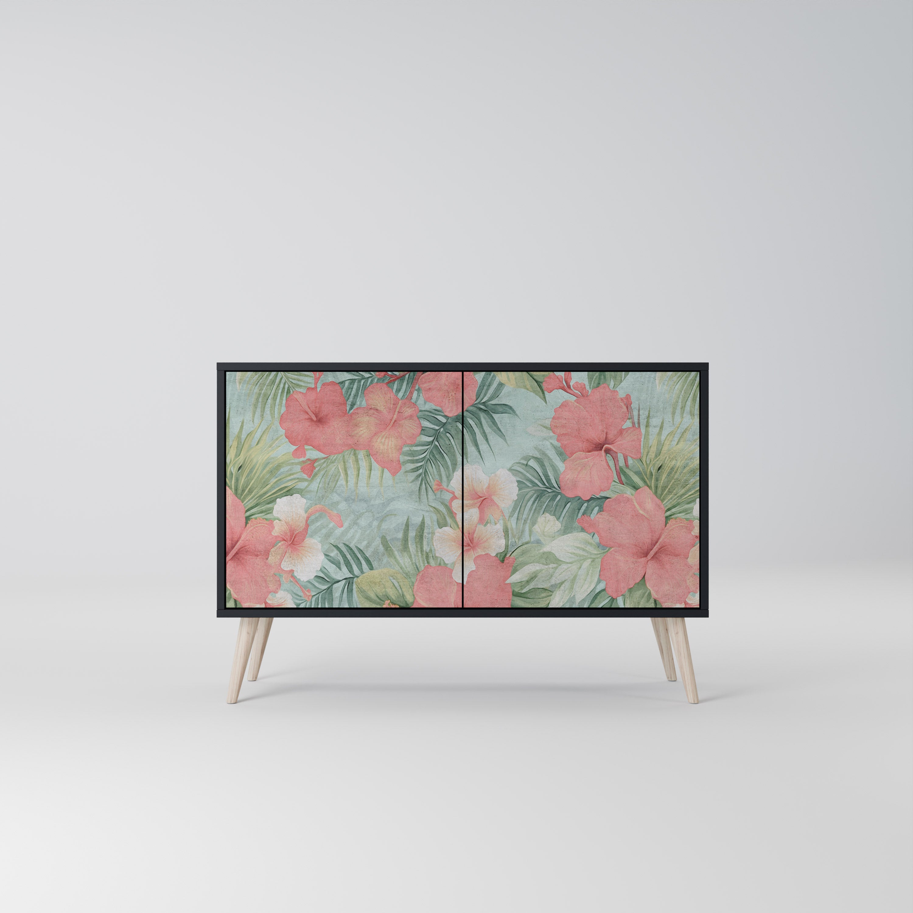 HAWAIIAN SPIRIT Komoda 2-drzwiowa korpus Czarny
