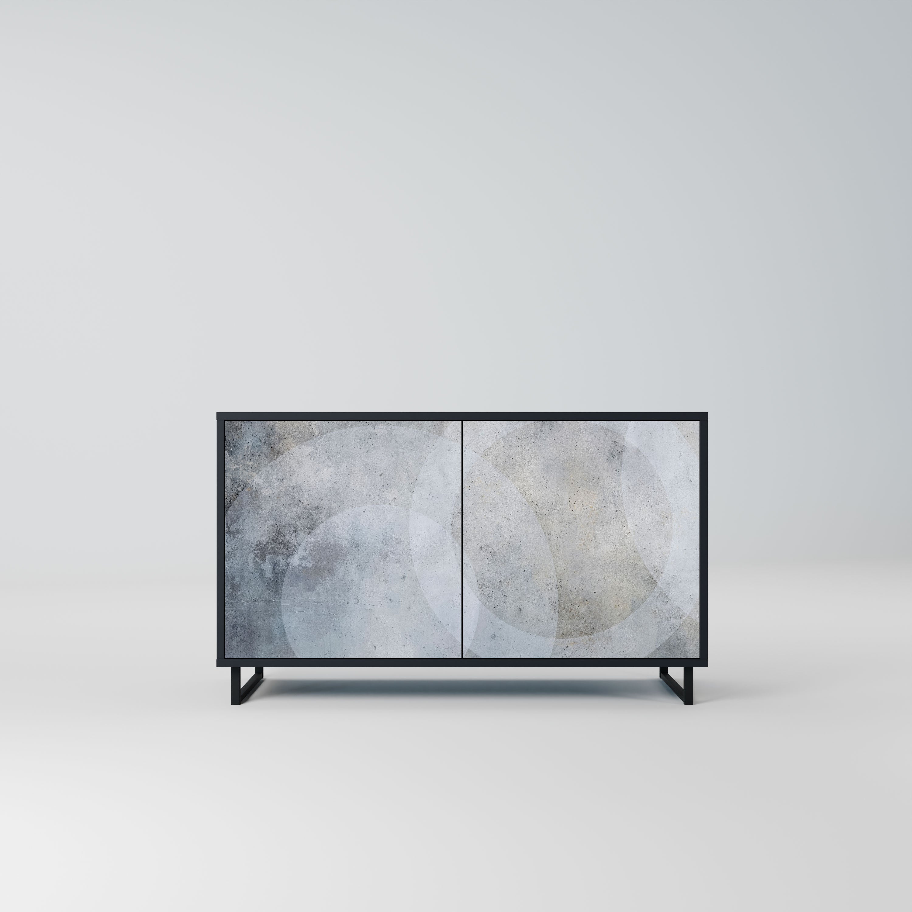 MUTED ARC Komoda 2-drzwiowa korpus Czarny