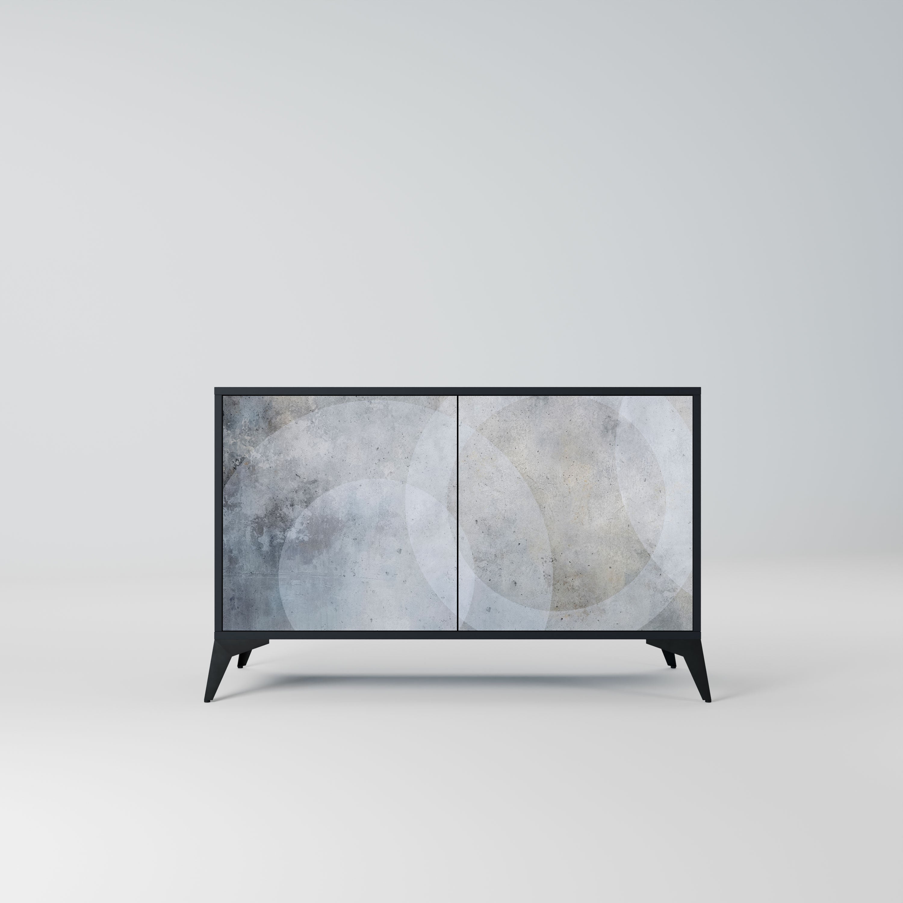 MUTED ARC Komoda 2-drzwiowa korpus Czarny