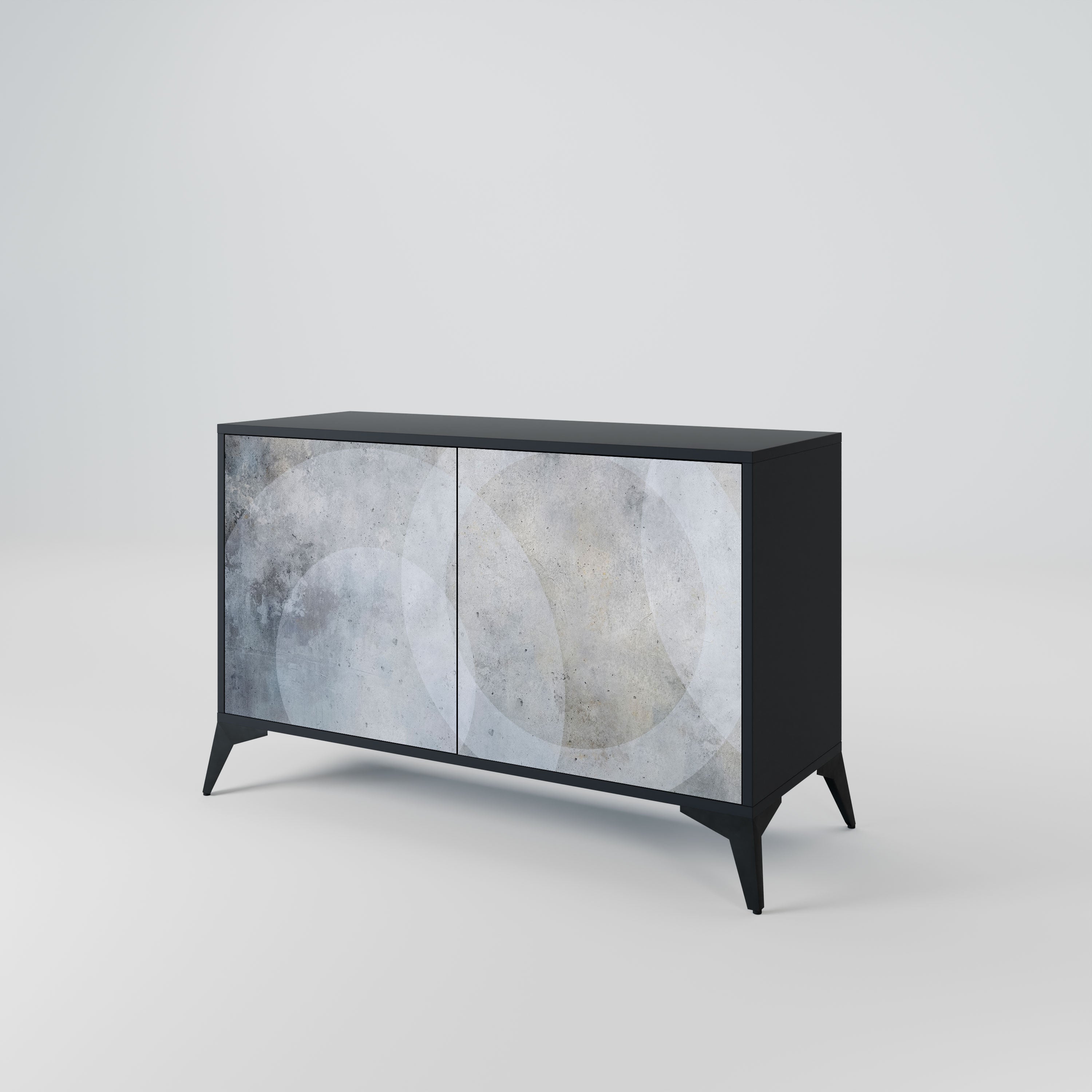 MUTED ARC Komoda 2-drzwiowa korpus Czarny